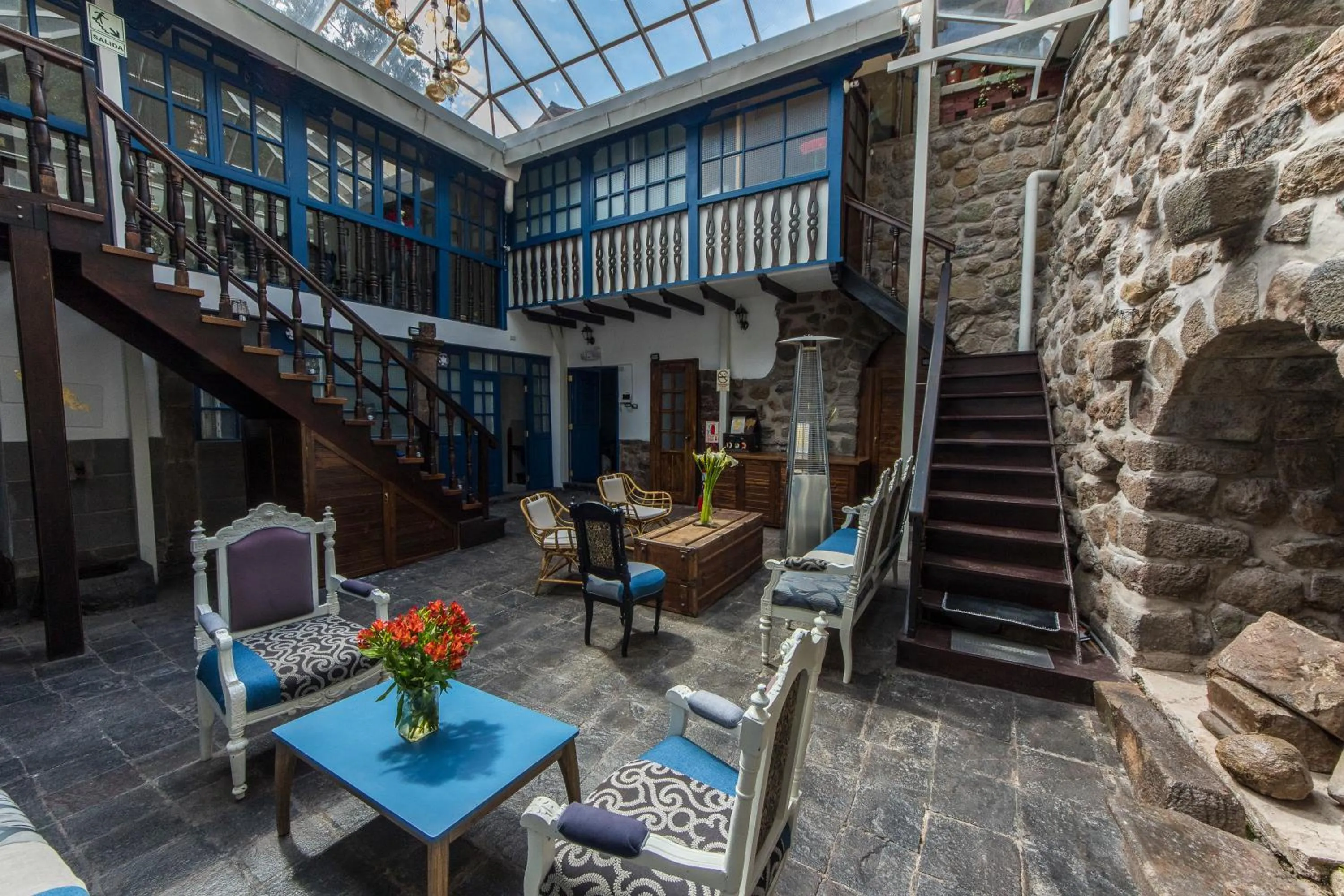 Living room in X.O Art House