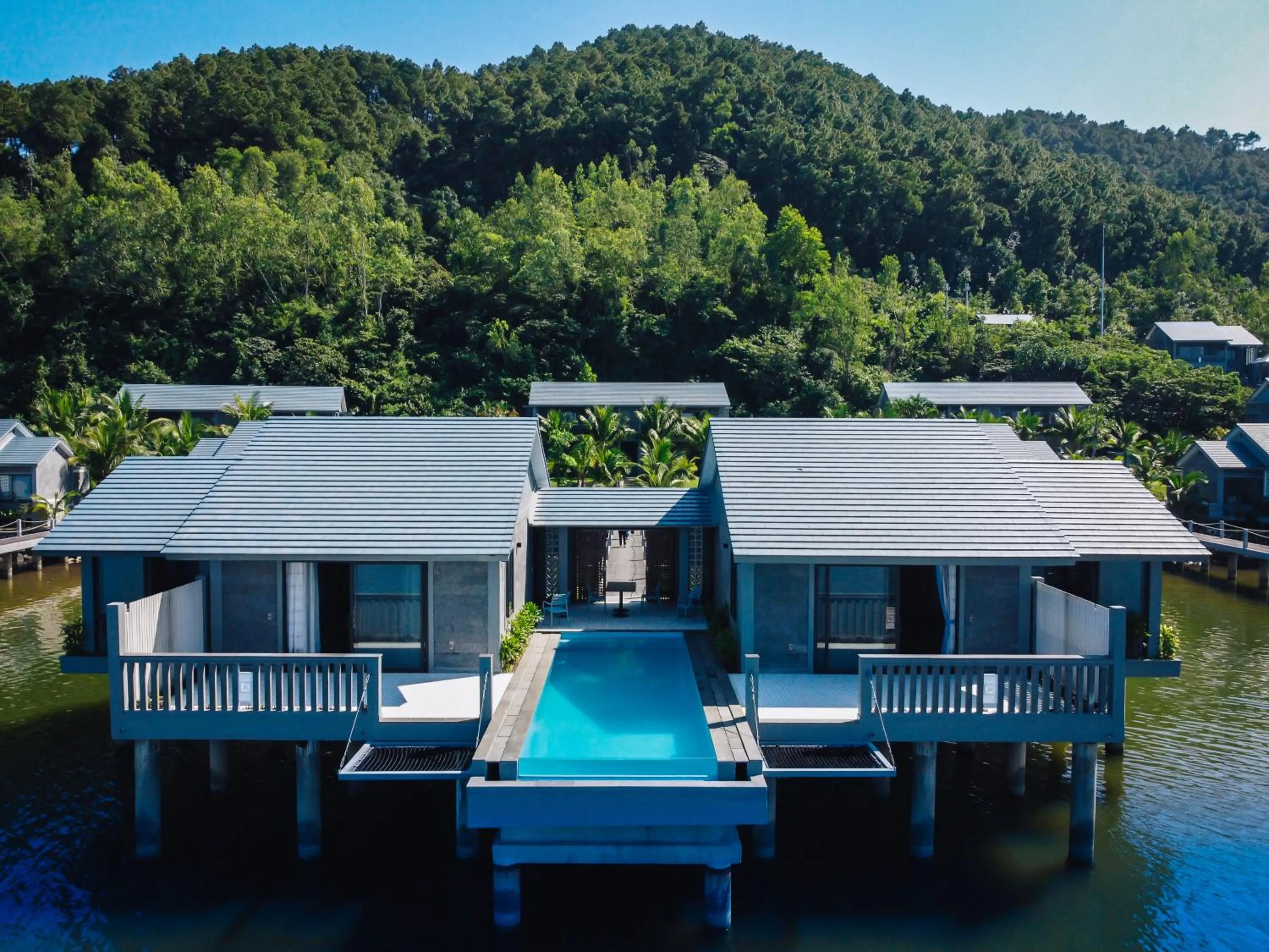 Pool view in Vedana Lagoon Resort & Spa