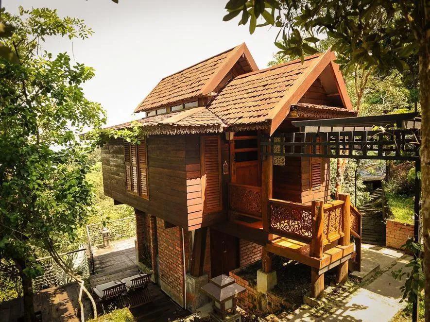 Garden view in MaliHom Private Estate