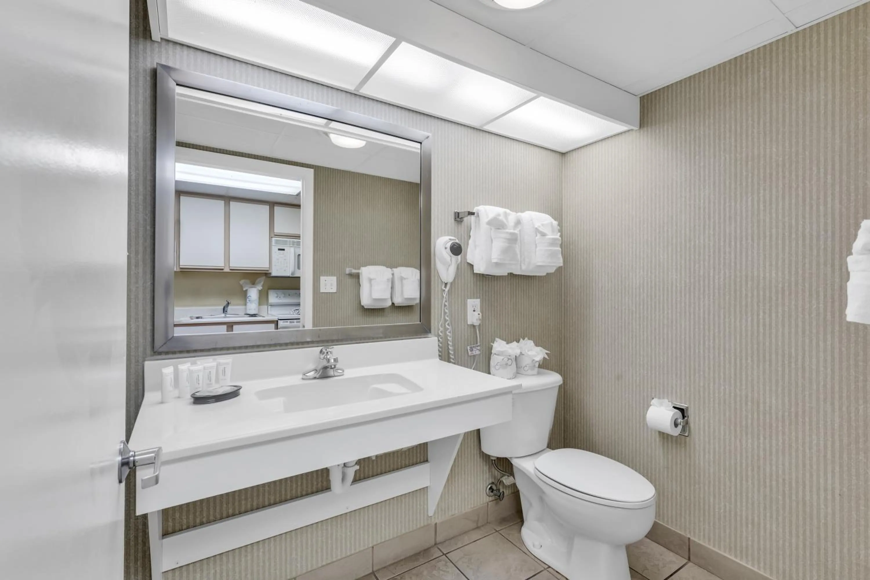 Bathroom in Oceanfront Condo Camelot By the Sea