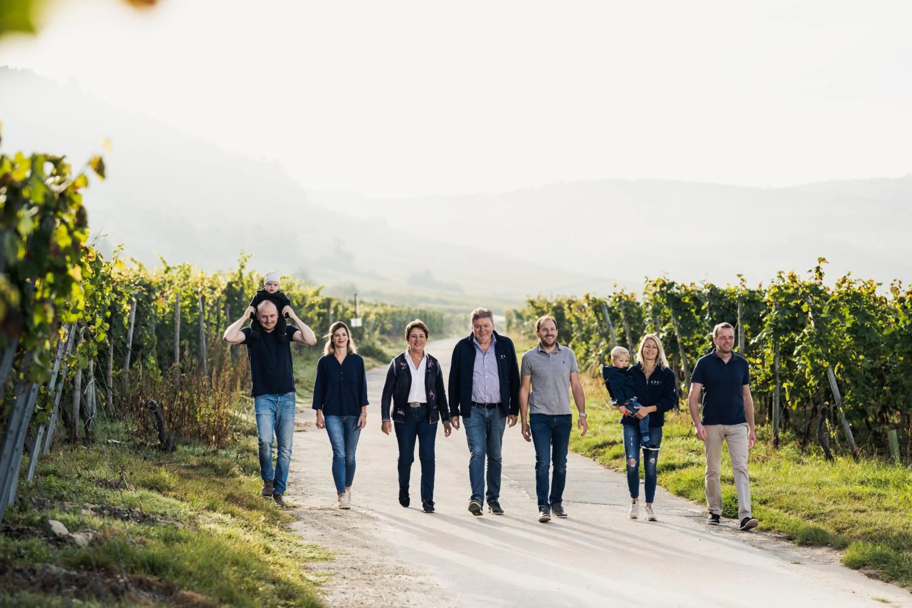 Family in Weingut und Gästehaus Apel