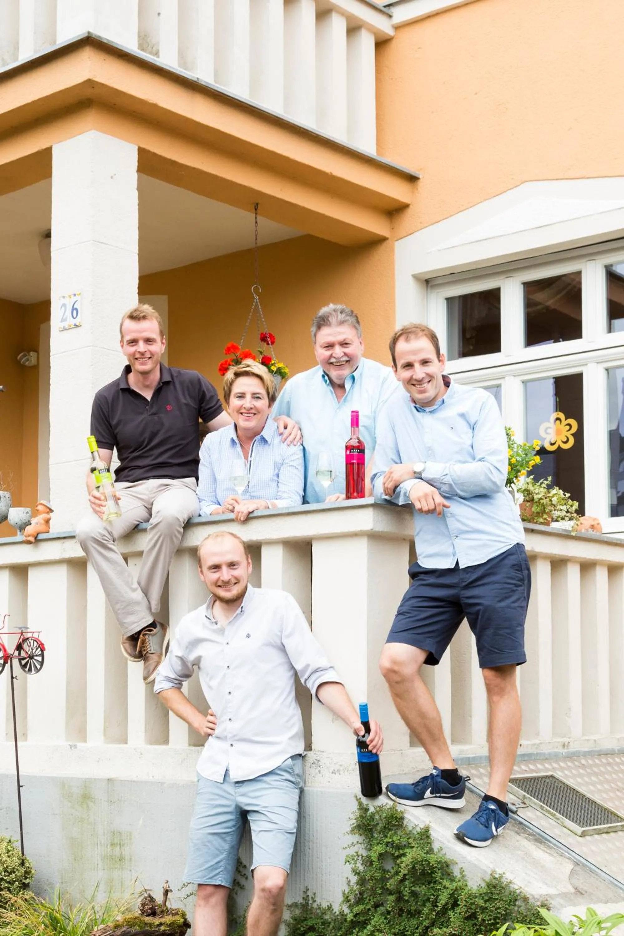 Family in Weingut und Gästehaus Apel
