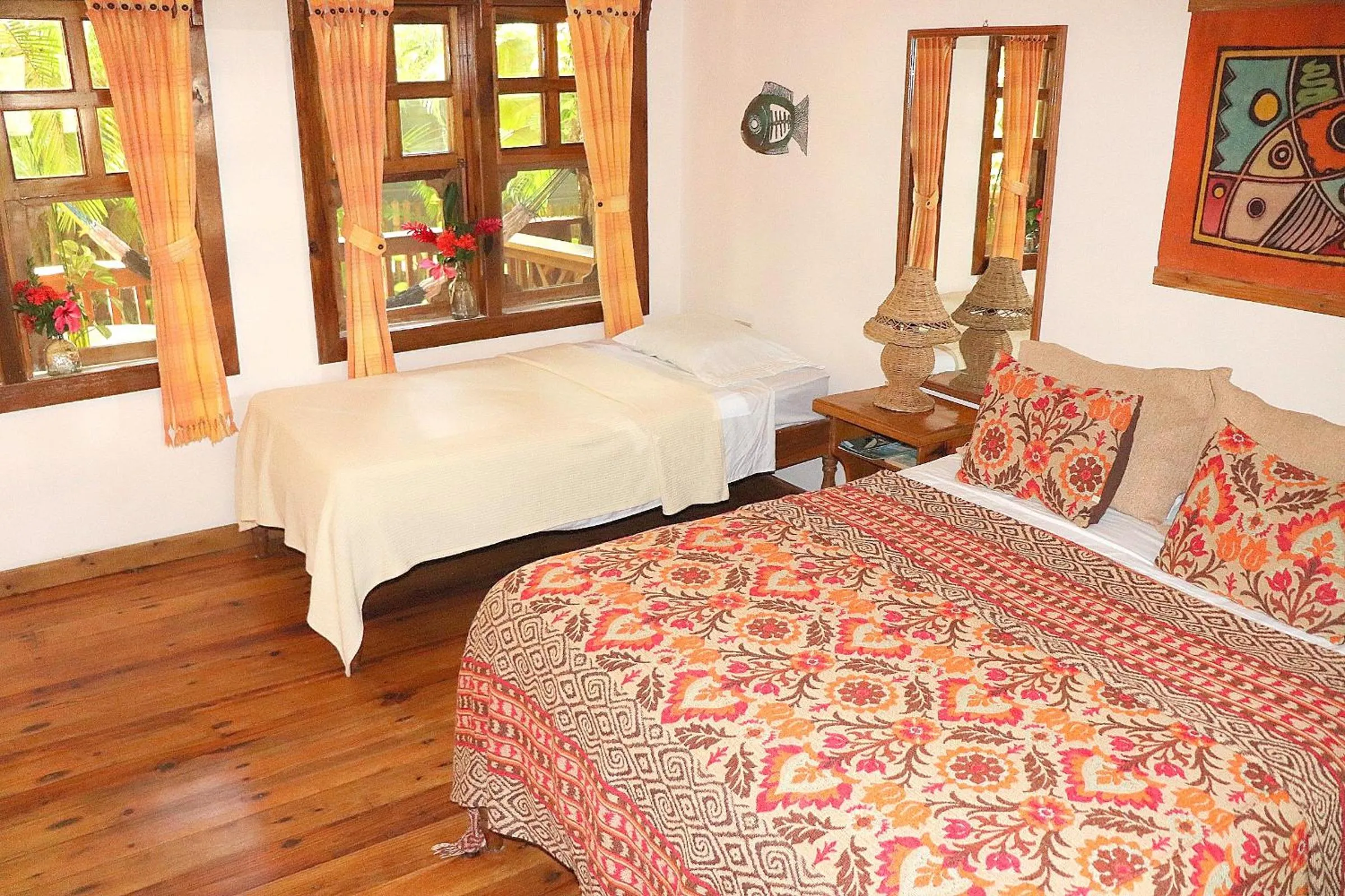 Bed in Posada Arco Iris, West End