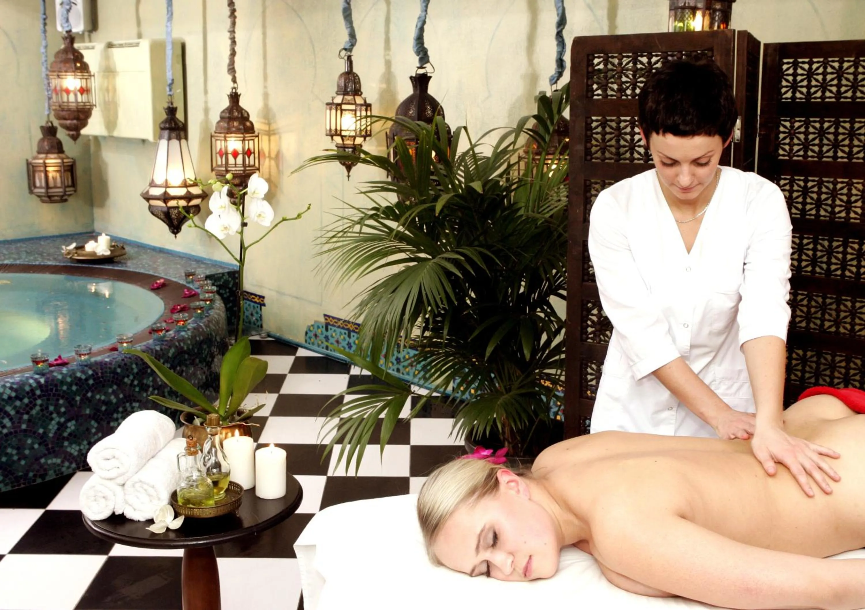Spa and wellness centre/facilities in Apvalaus Stalo Klubas Gastro & SPA Hotel