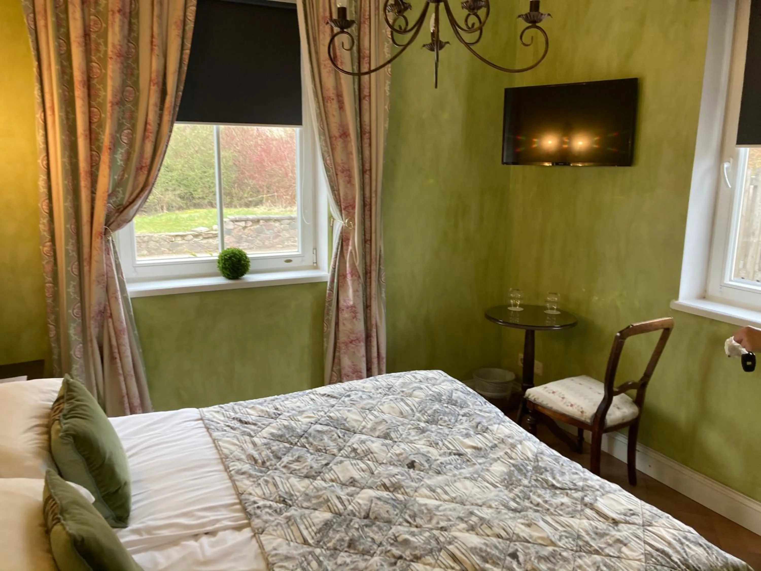 Photo of the whole room, Bed in Apvalaus Stalo Klubas Gastro & SPA Hotel