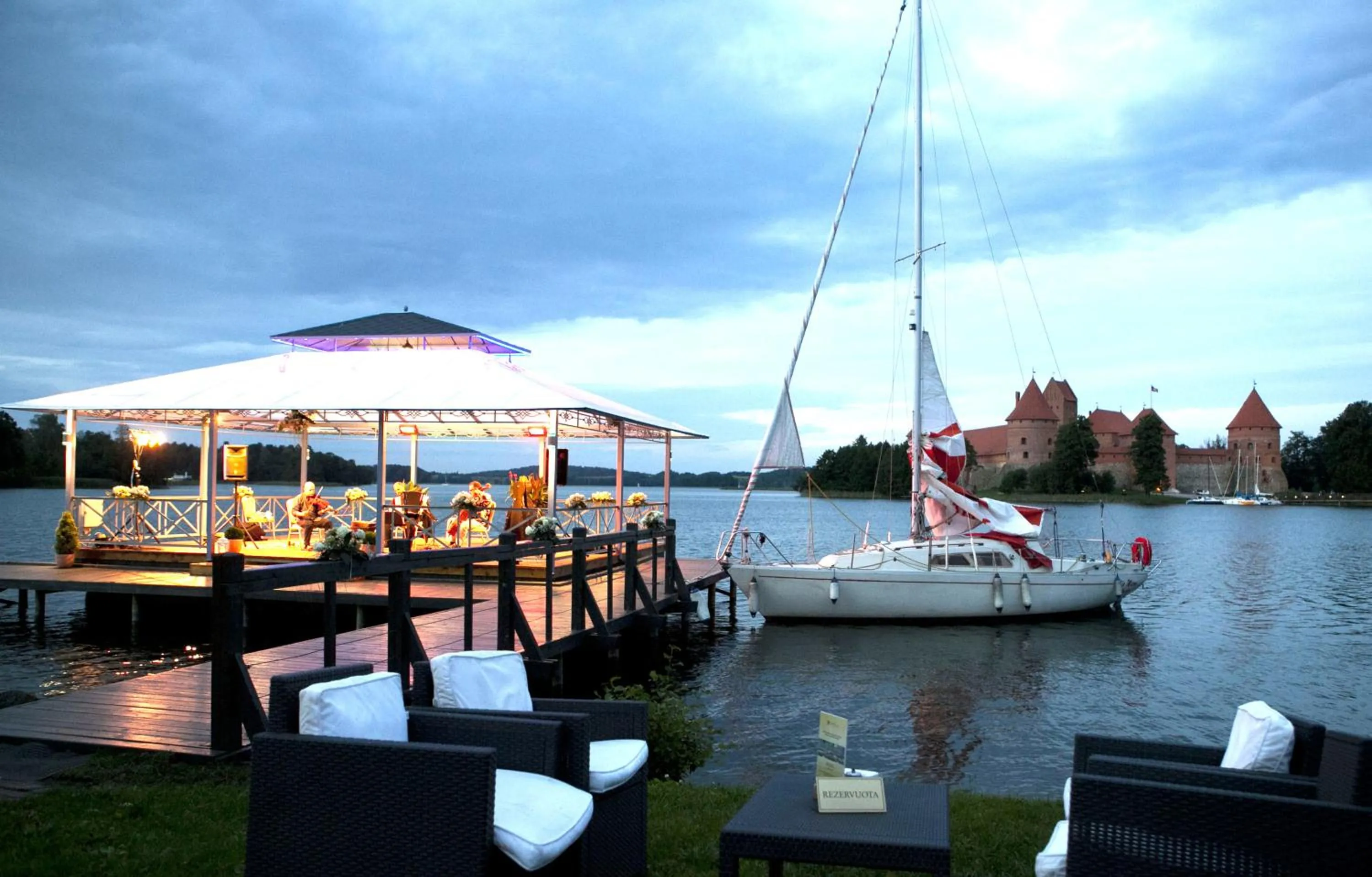 Area and facilities in Apvalaus Stalo Klubas Gastro & SPA Hotel
