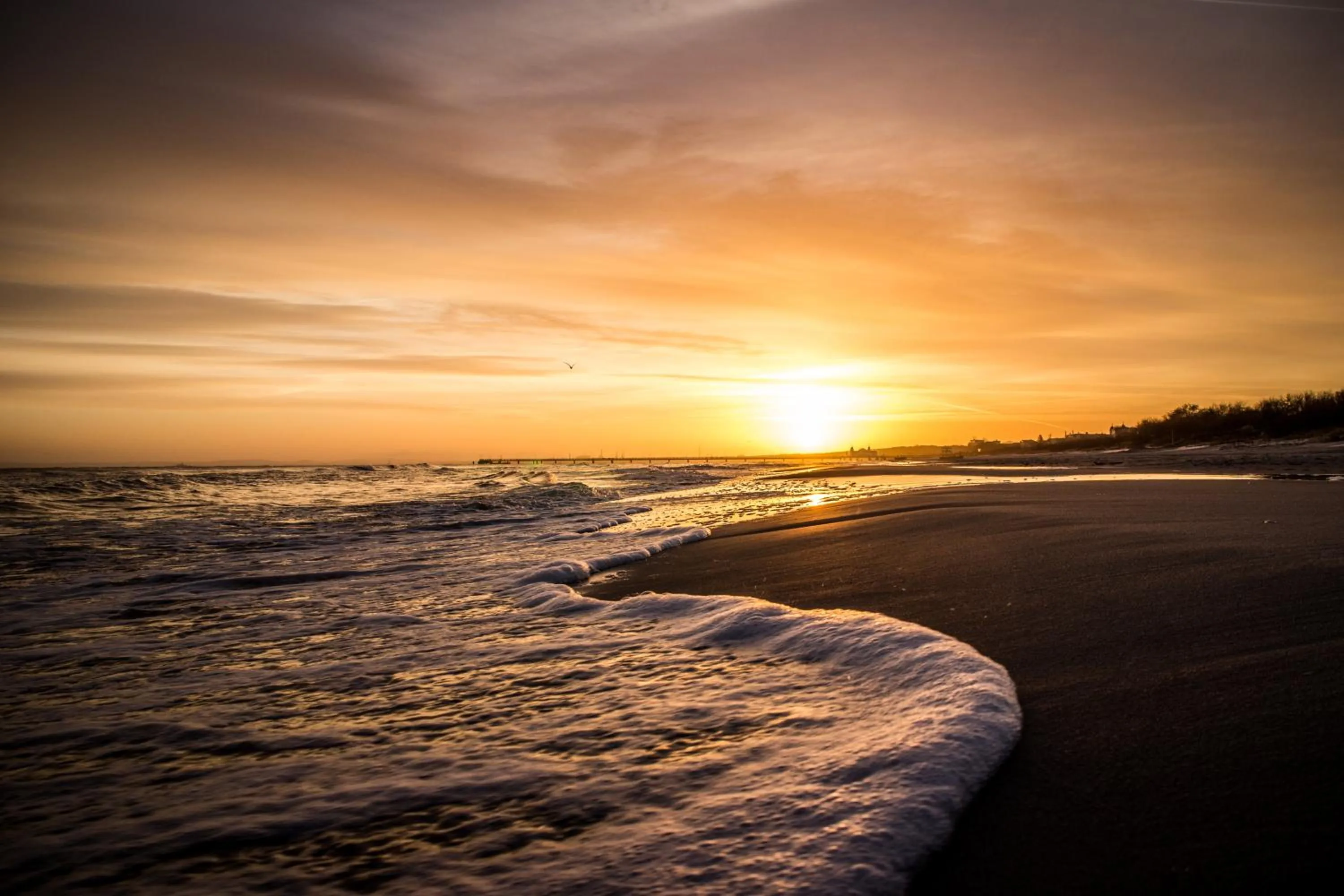 Sunrise in Hotel Villa Seeschlößchen