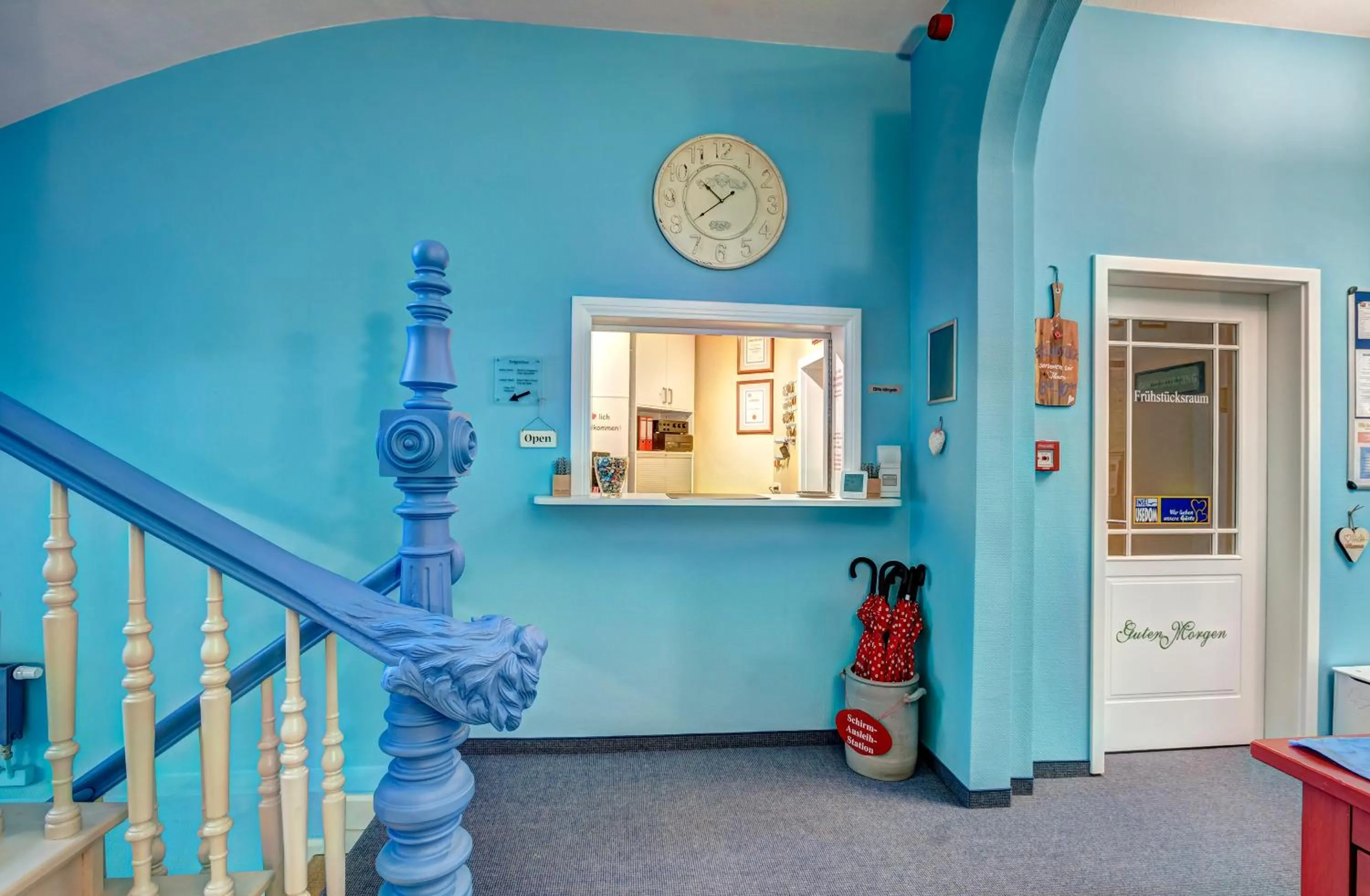 Decorative detail in Hotel Villa Seeschlößchen