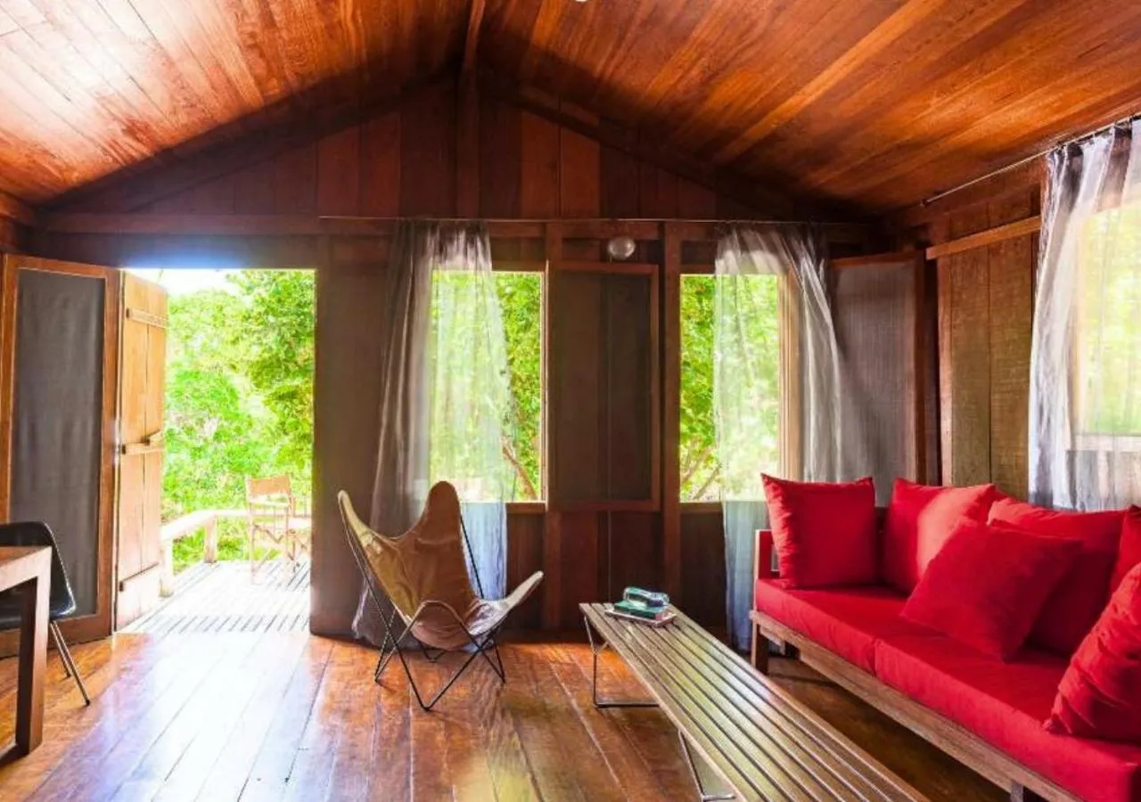 Living room in Hotel Vila Naiá - Corumbau