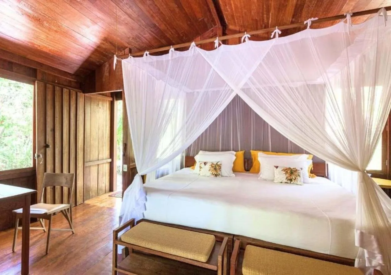 Bedroom, Bed in Hotel Vila Naiá - Corumbau