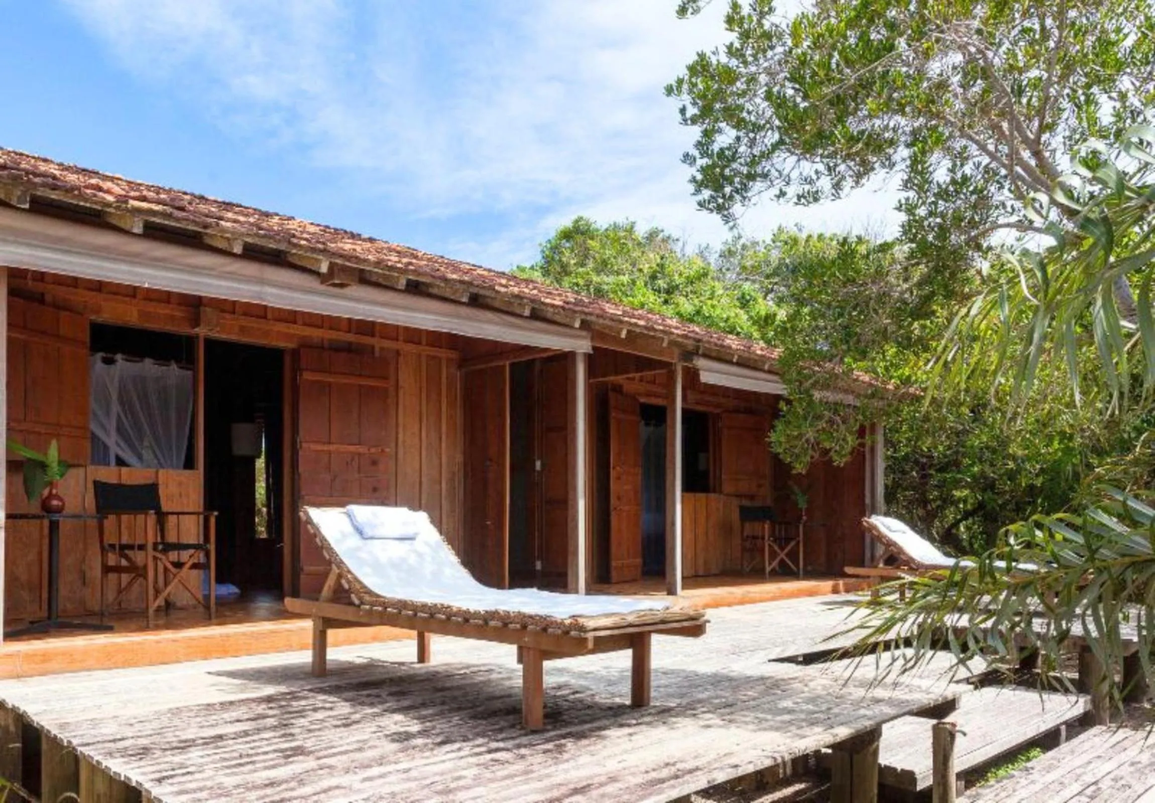 Balcony/Terrace in Hotel Vila Naiá - Corumbau
