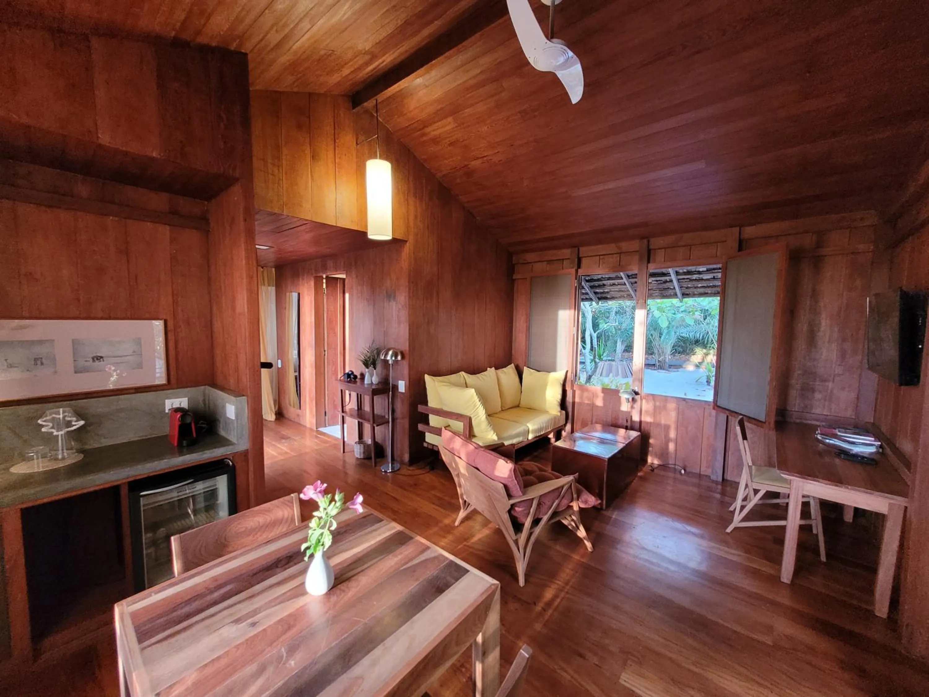 Living room in Hotel Vila Naiá - Corumbau