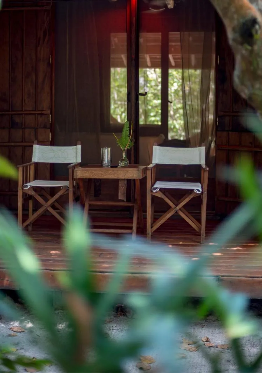 Balcony/Terrace in Hotel Vila Naiá - Corumbau