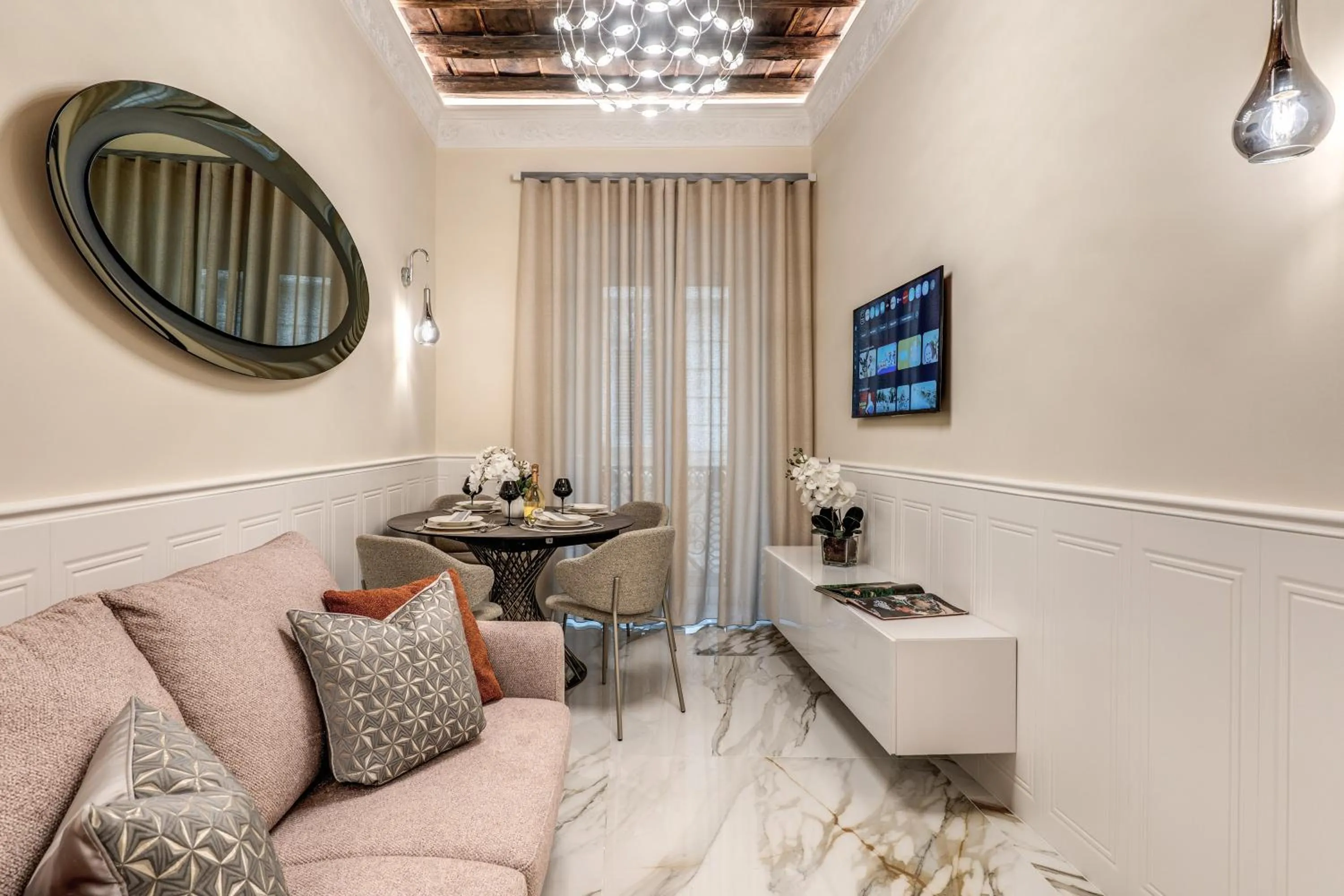 Living room in Rome55 - Piazza di Spagna