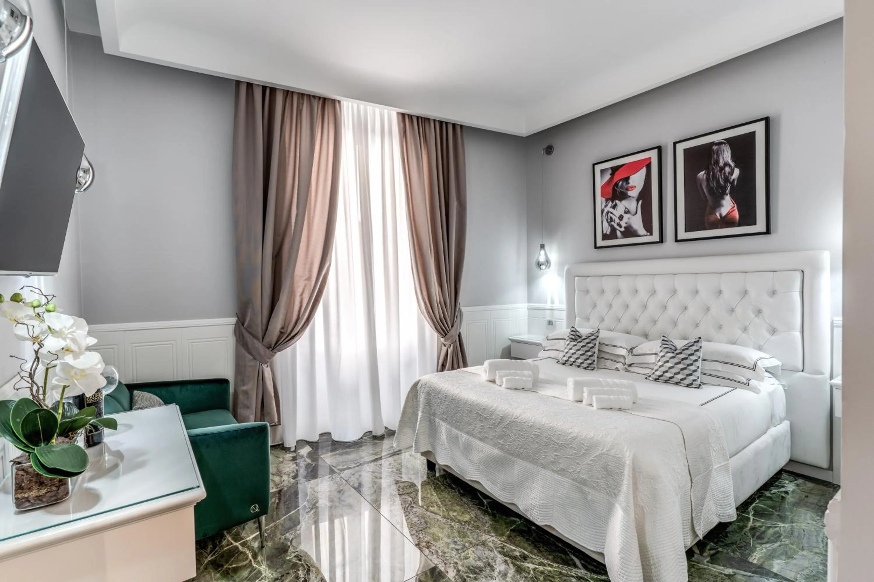 Bedroom, Bed in Rome55 - Piazza di Spagna