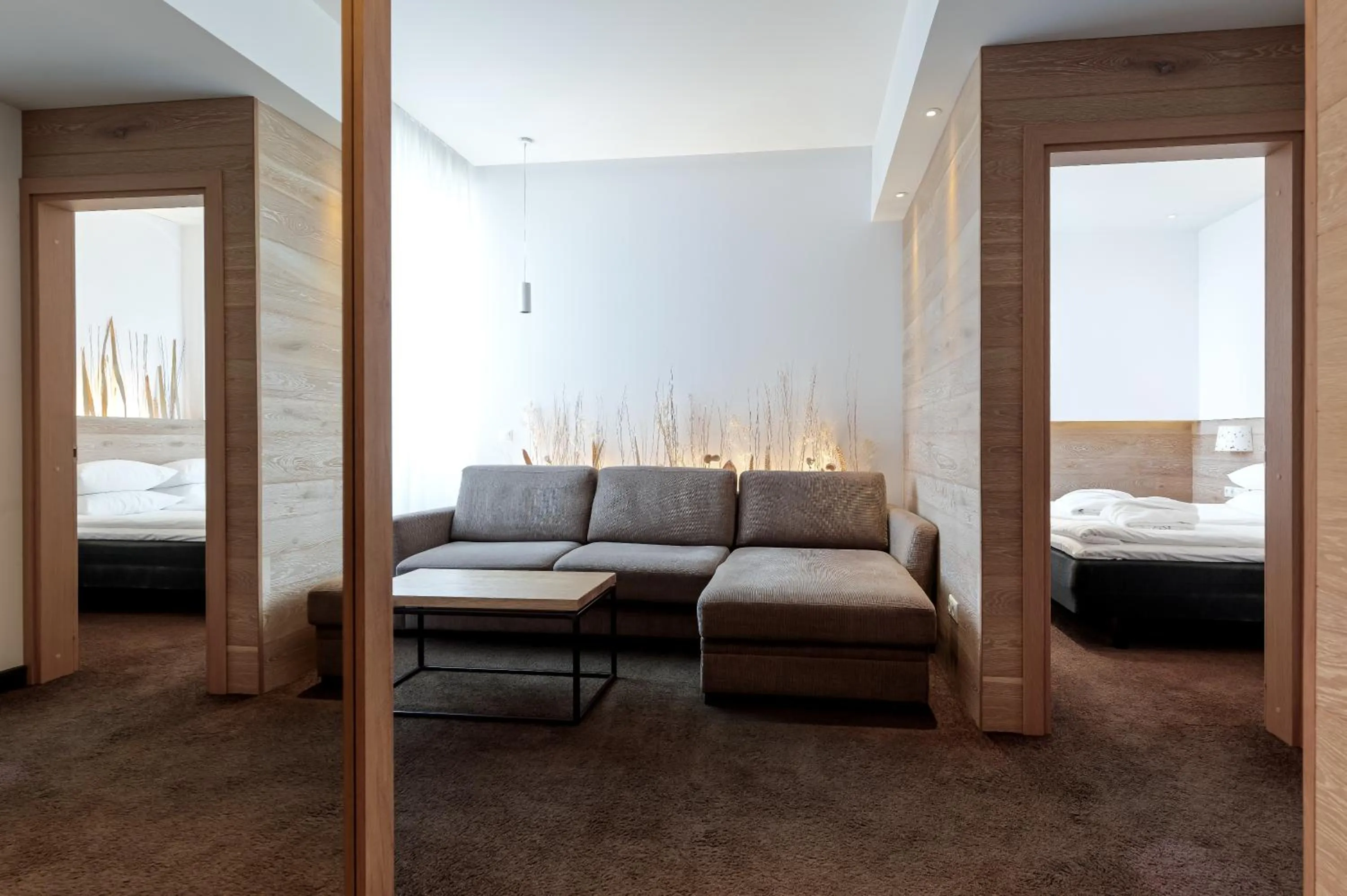 Living room, Bed in SPA VILNIUS Druskininkai