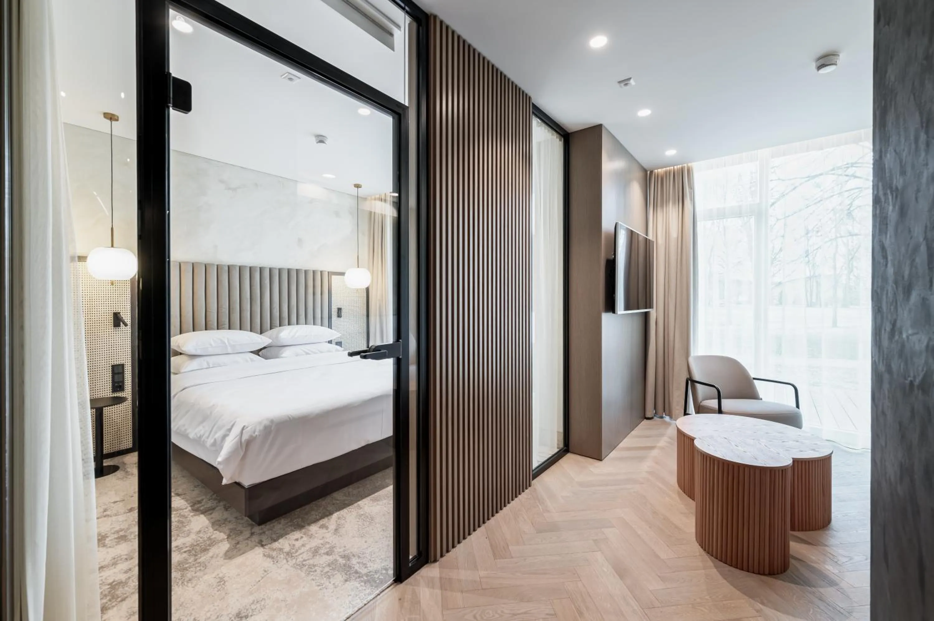 Bed in SPA VILNIUS Druskininkai