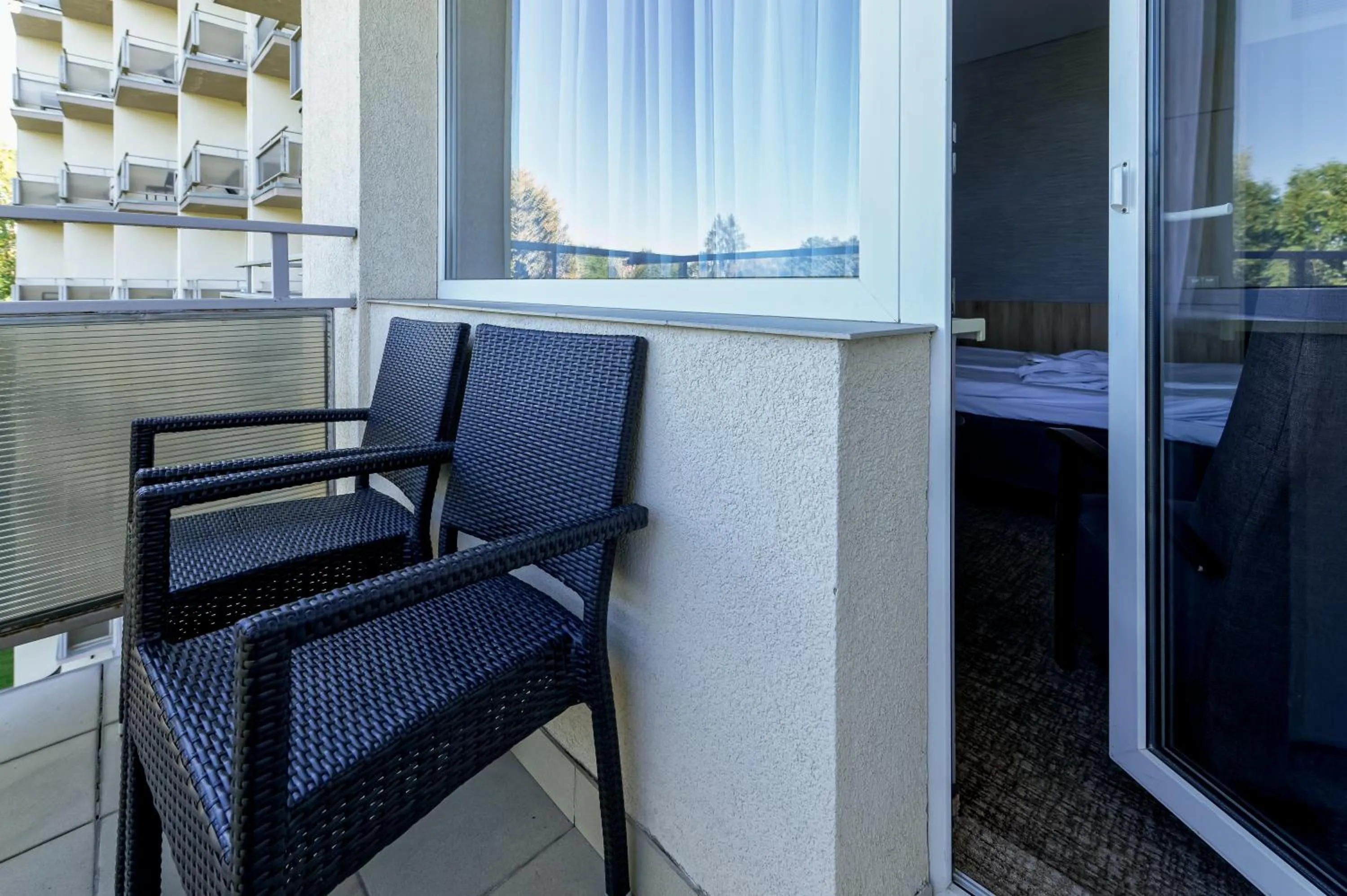 Balcony/Terrace in SPA VILNIUS Druskininkai