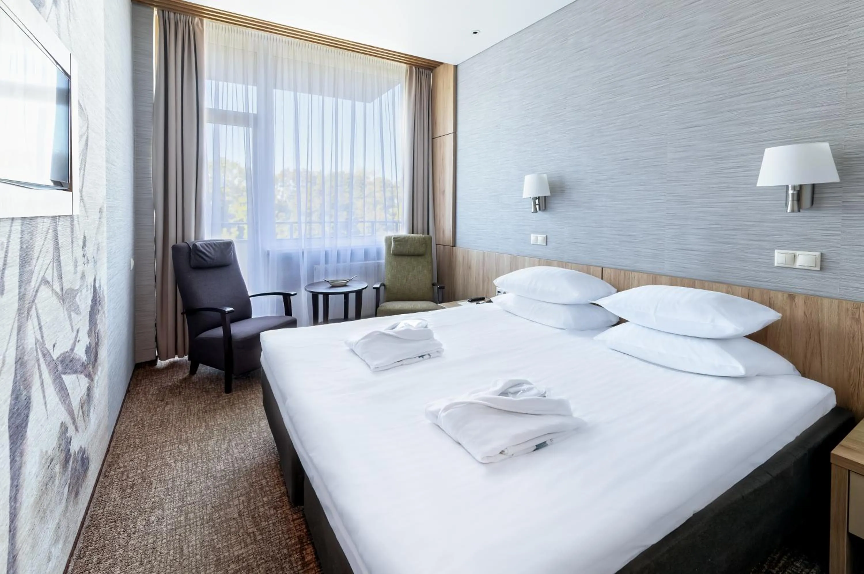 Bed in SPA VILNIUS Druskininkai