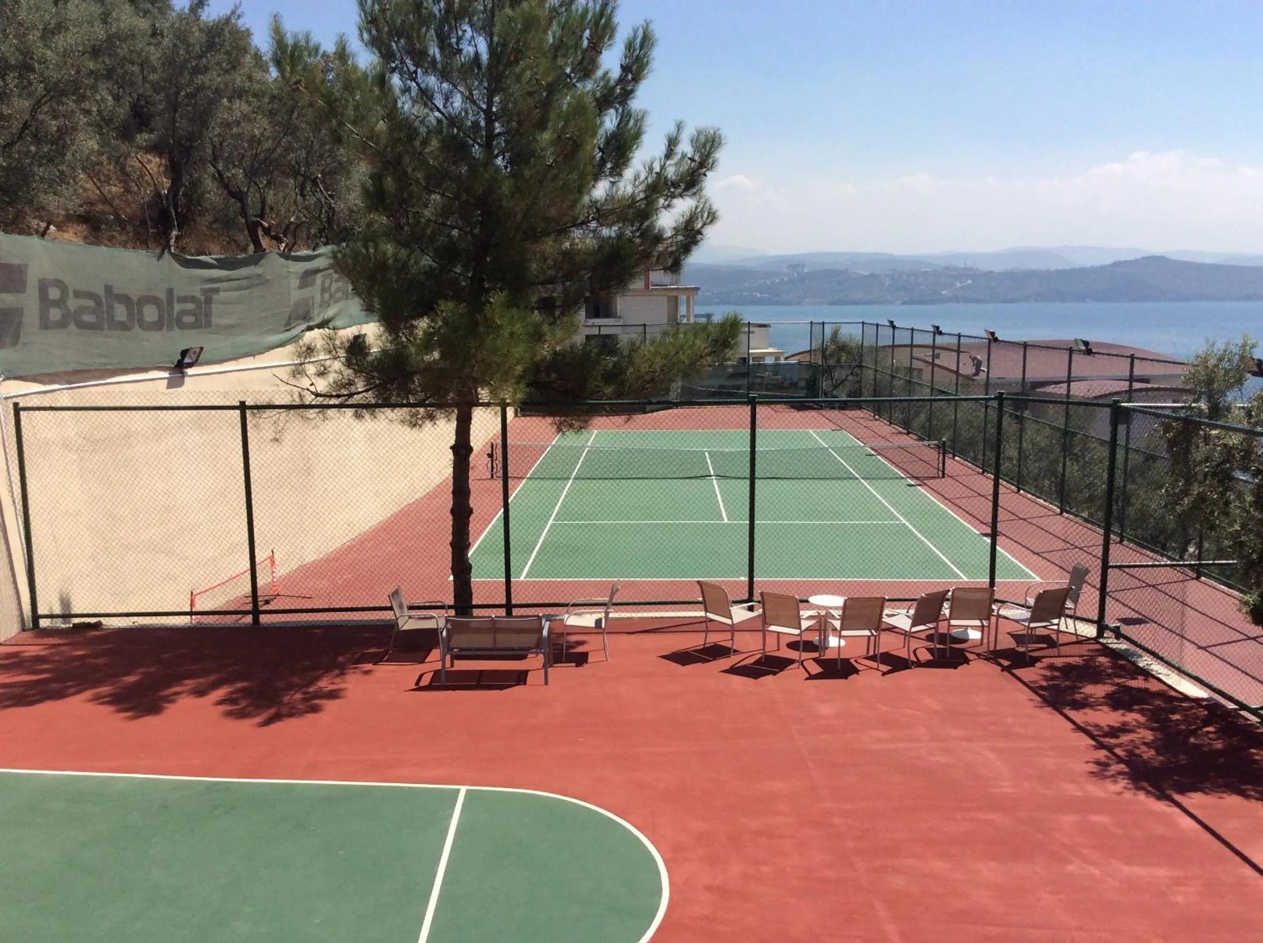 Tennis court in Atamer Doga Resort
