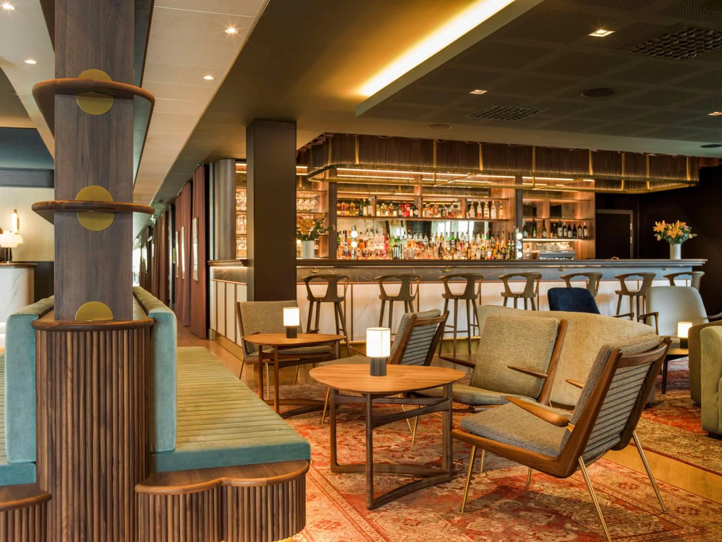 Lounge or bar in Radisson Blu Waterfront Hotel, Stockholm