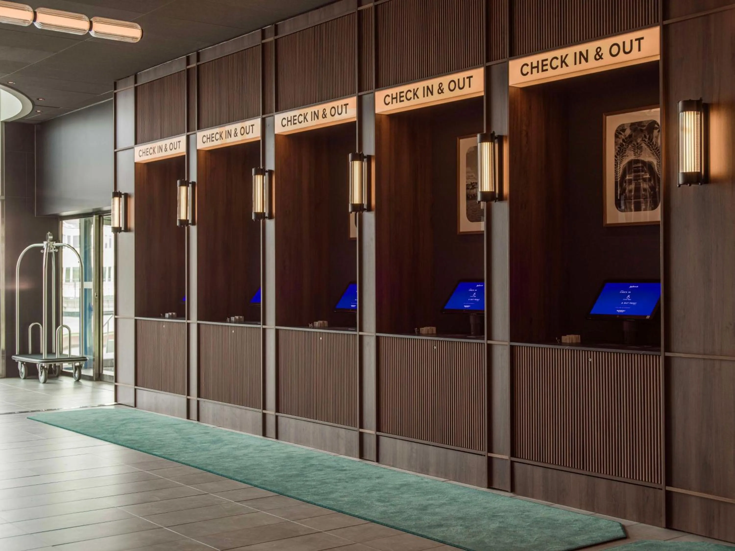 Lobby or reception in Radisson Blu Waterfront Hotel, Stockholm