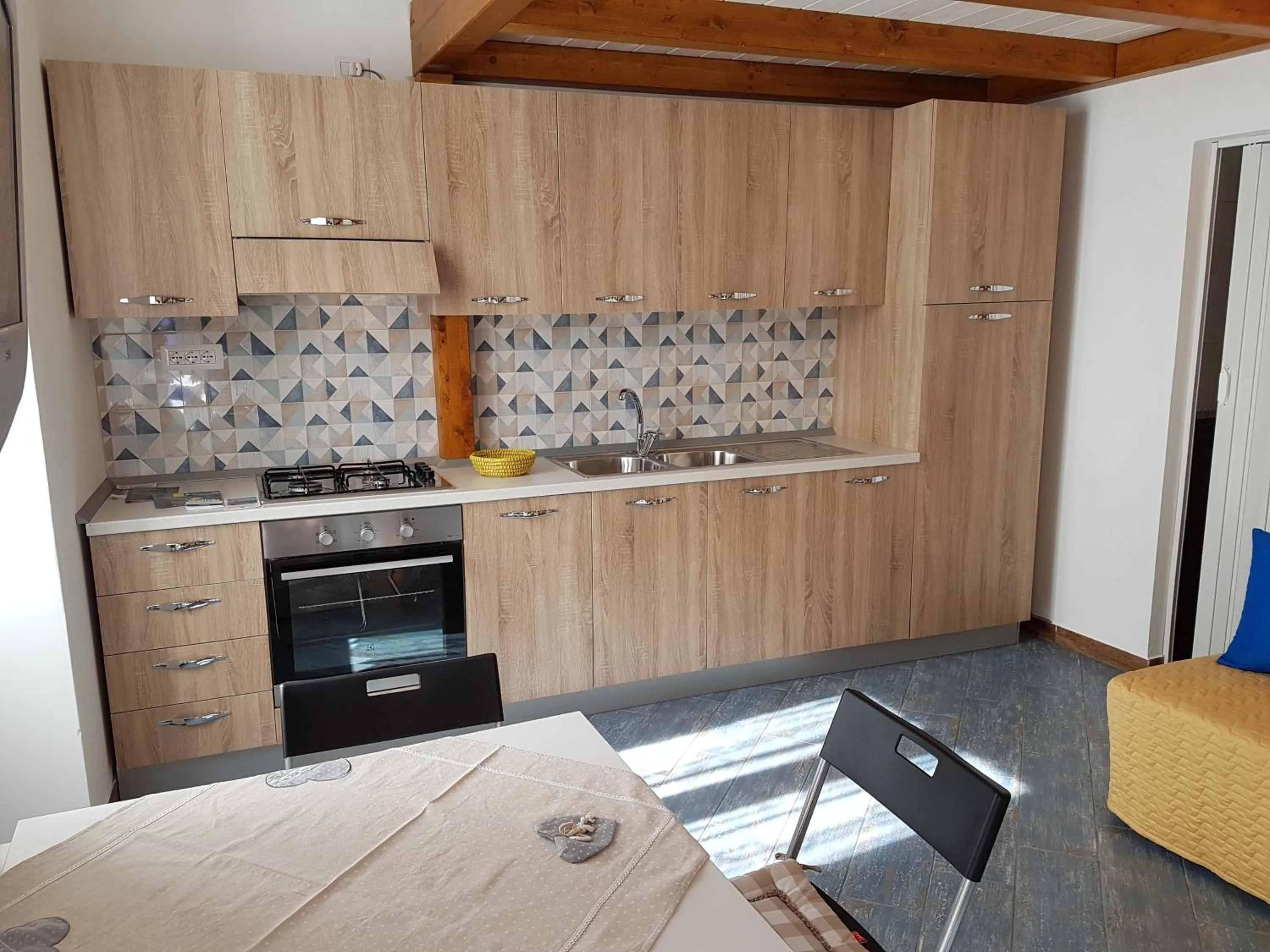 Kitchen or kitchenette in La casetta nel cortile