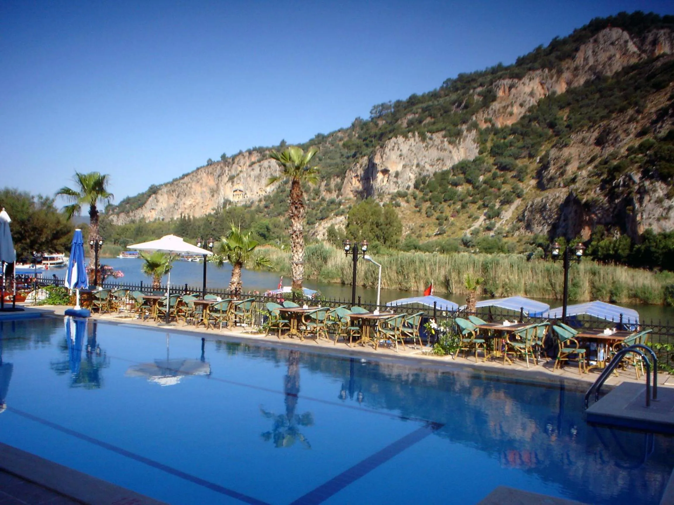 Restaurant/places to eat in Dalyan Tezcan Hotel