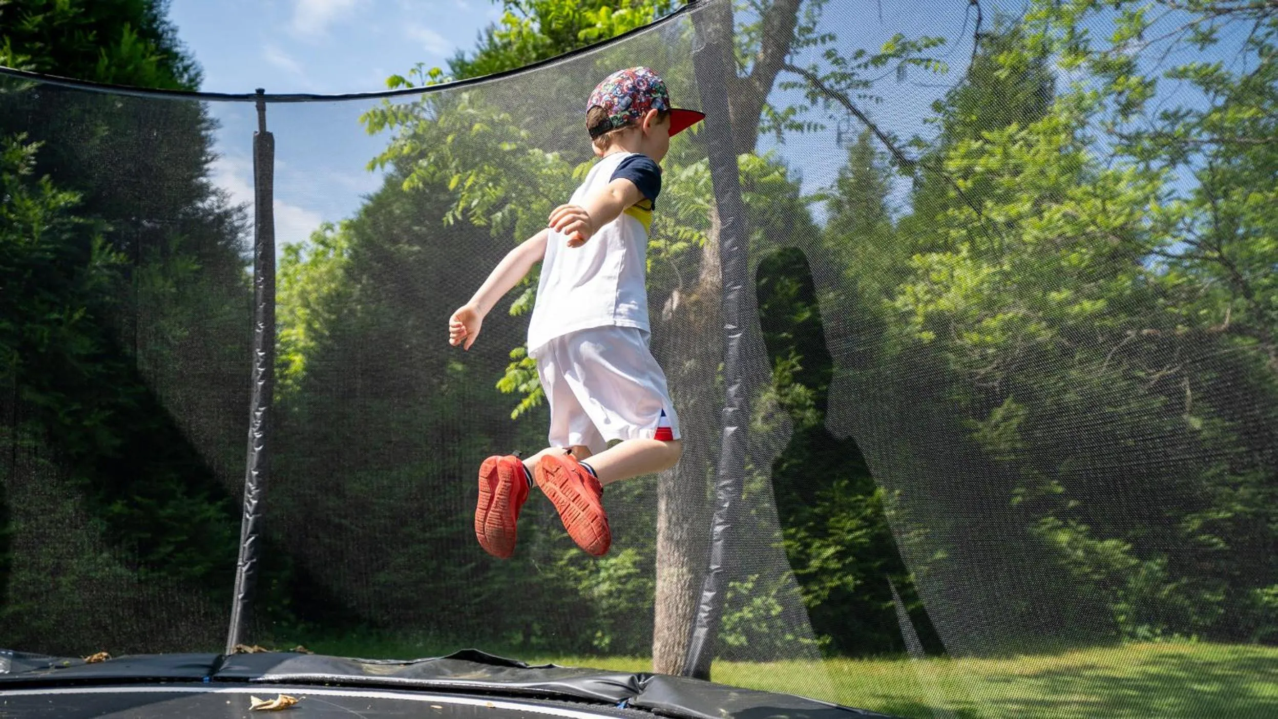Children play ground in Le Village des Monédières
