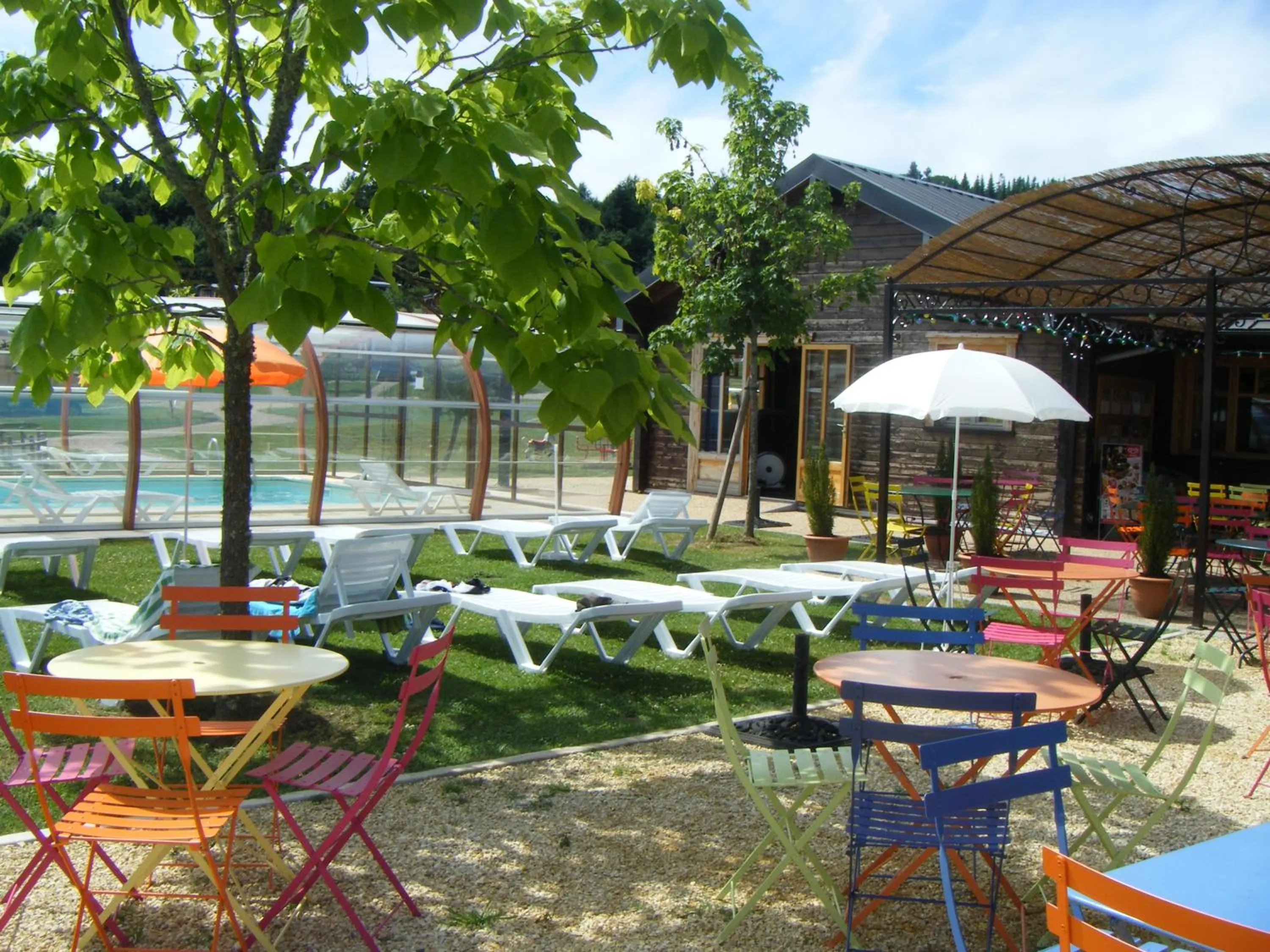 Balcony/Terrace in Le Village des Monédières