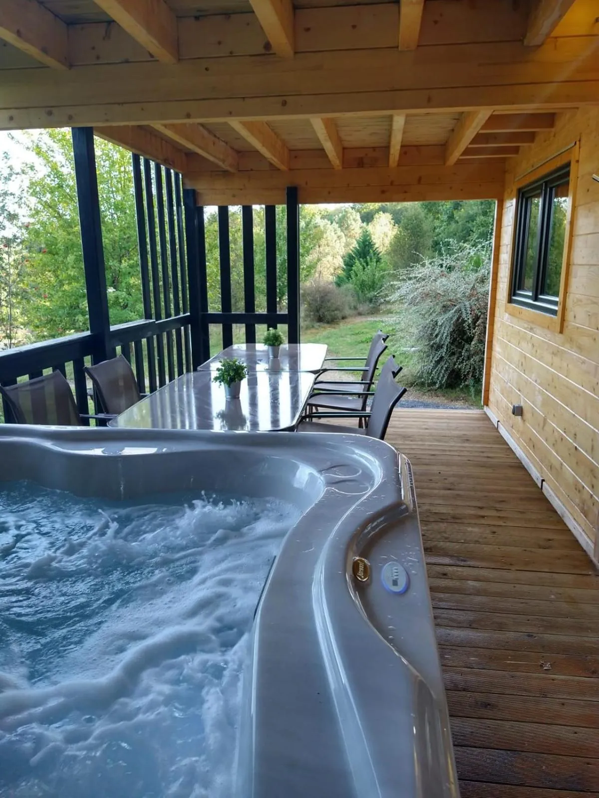 Hot Tub in Le Village des Monédières