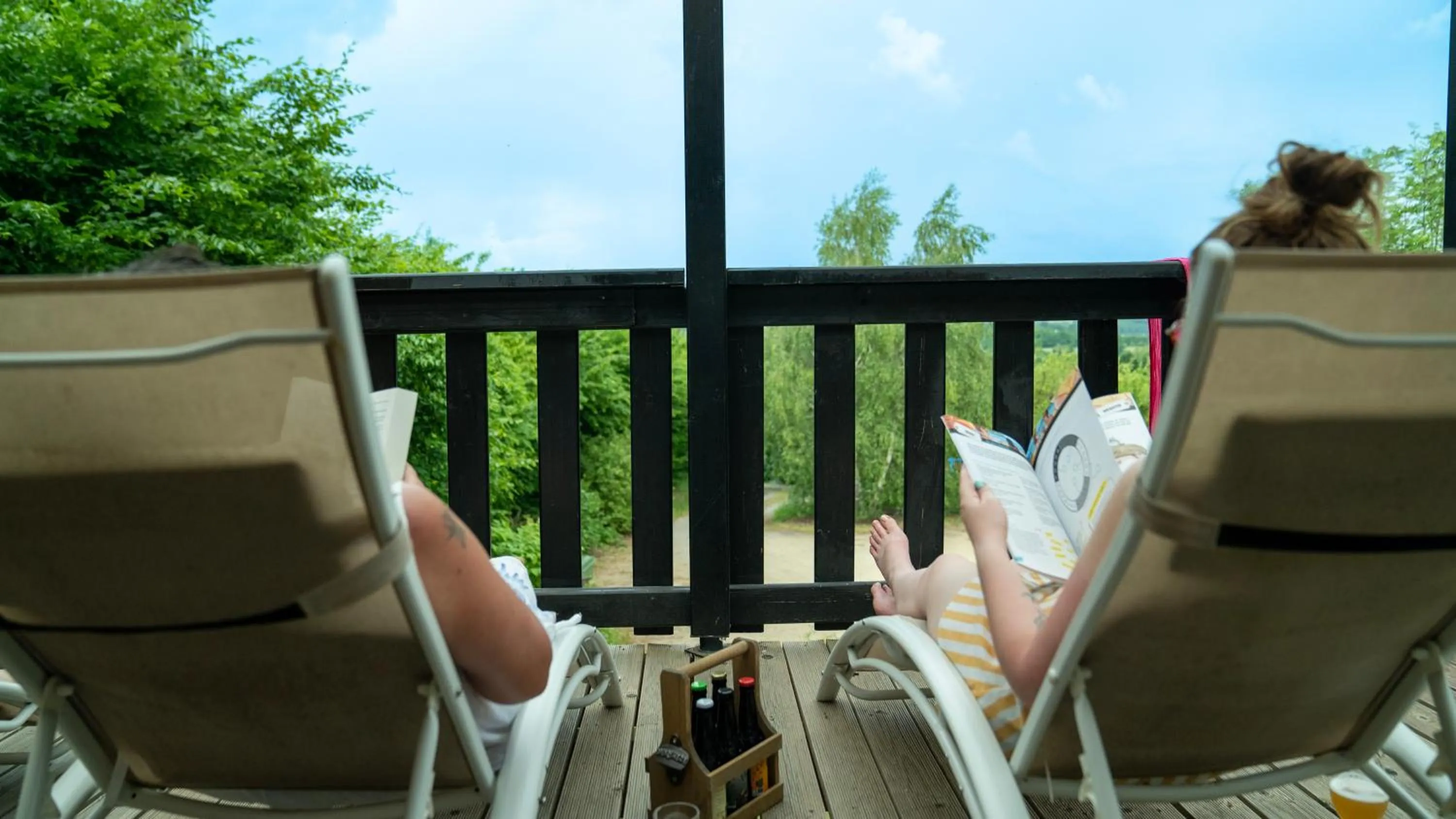 Patio in Le Village des Monédières