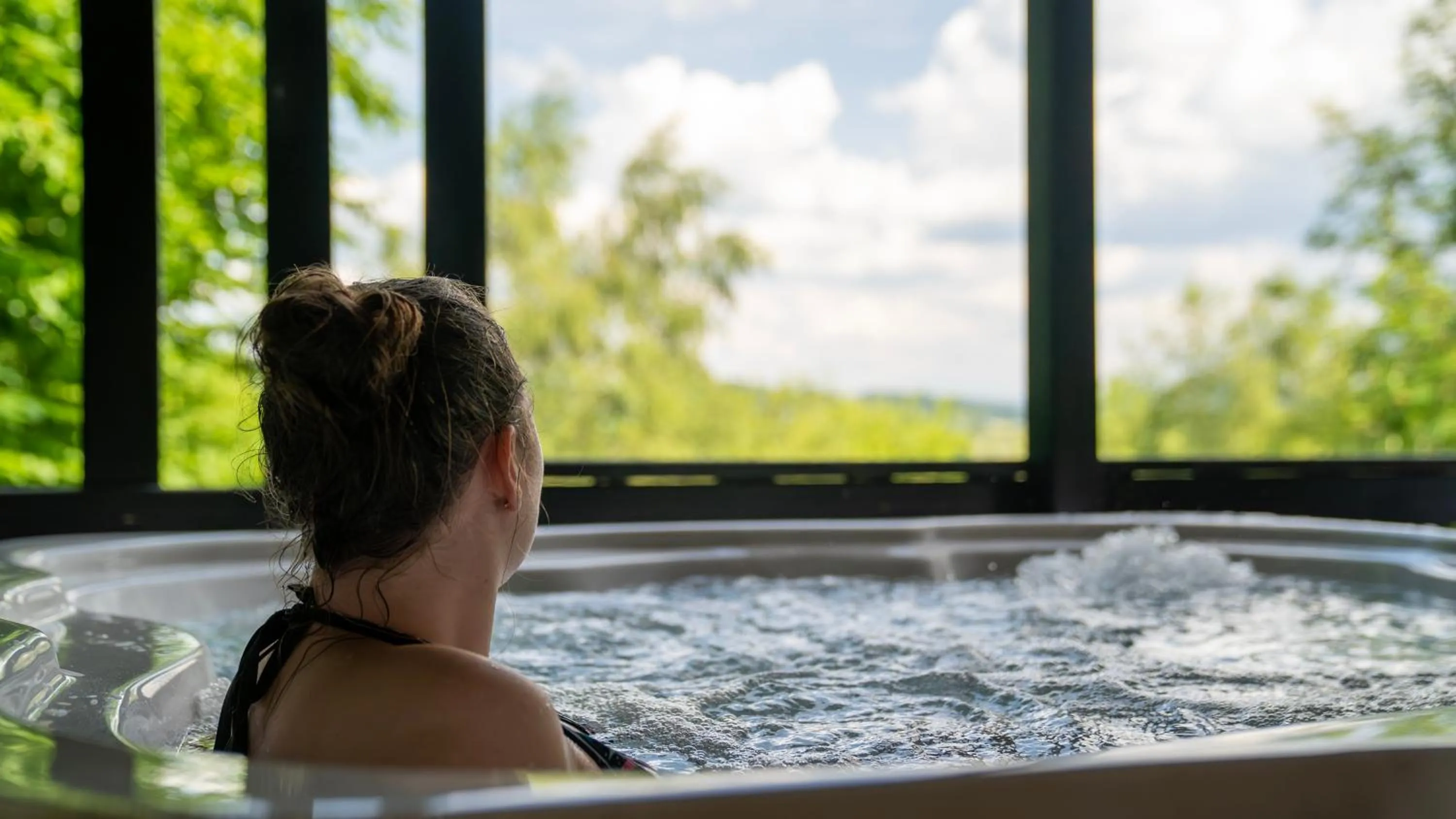 Hot Tub in Le Village des Monédières