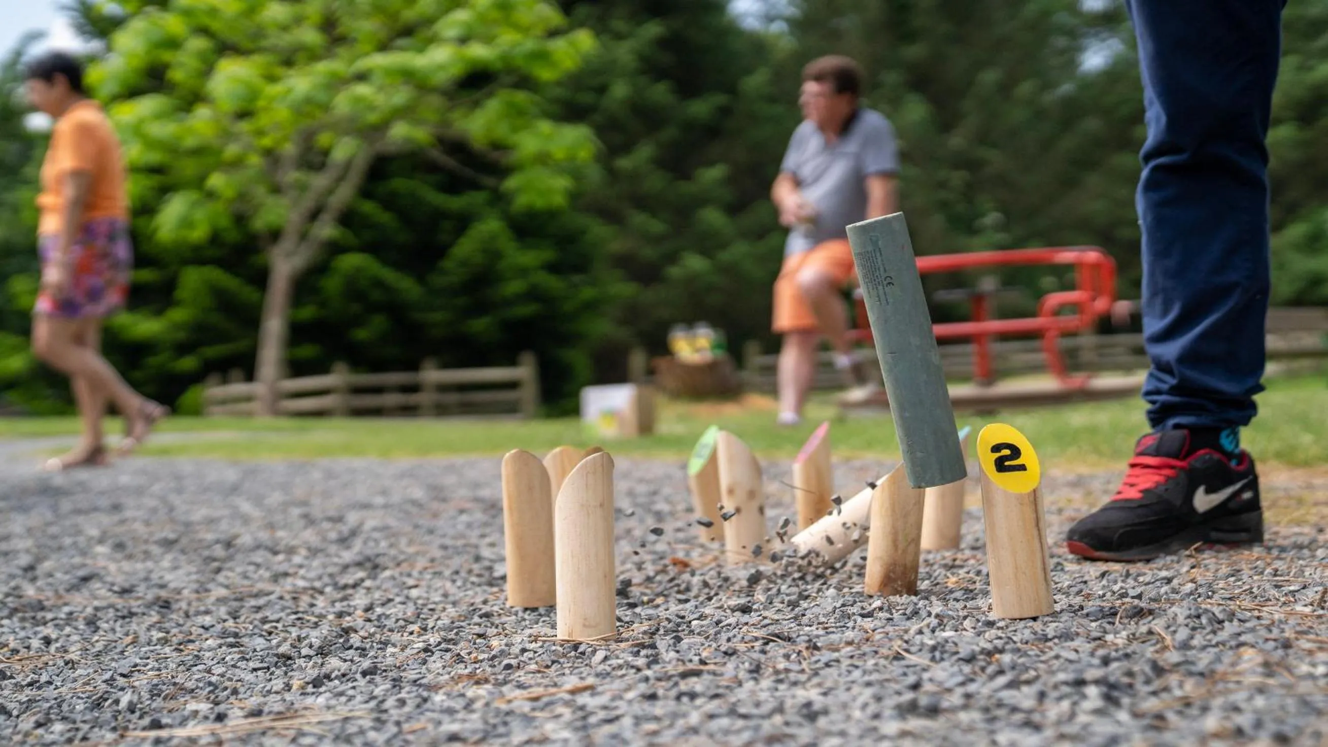 People in Le Village des Monédières