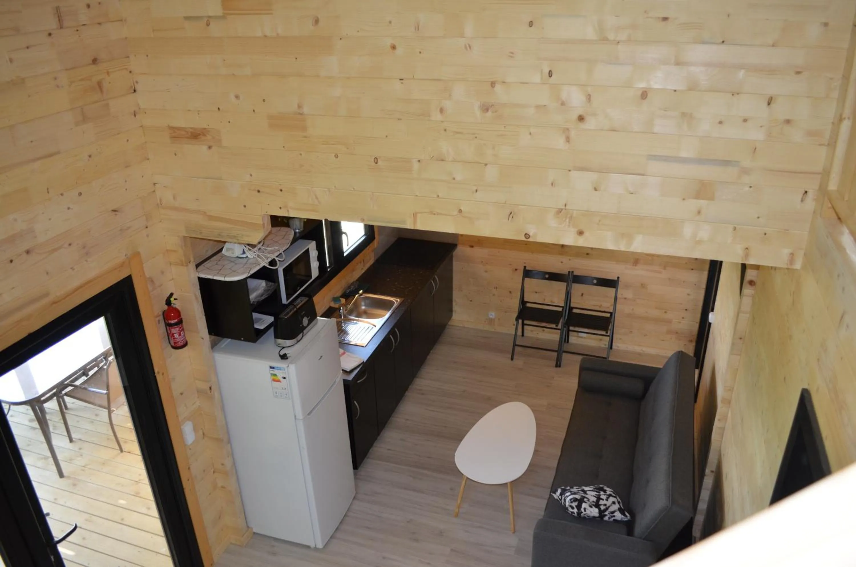 Kitchen or kitchenette in Le Village des Monédières