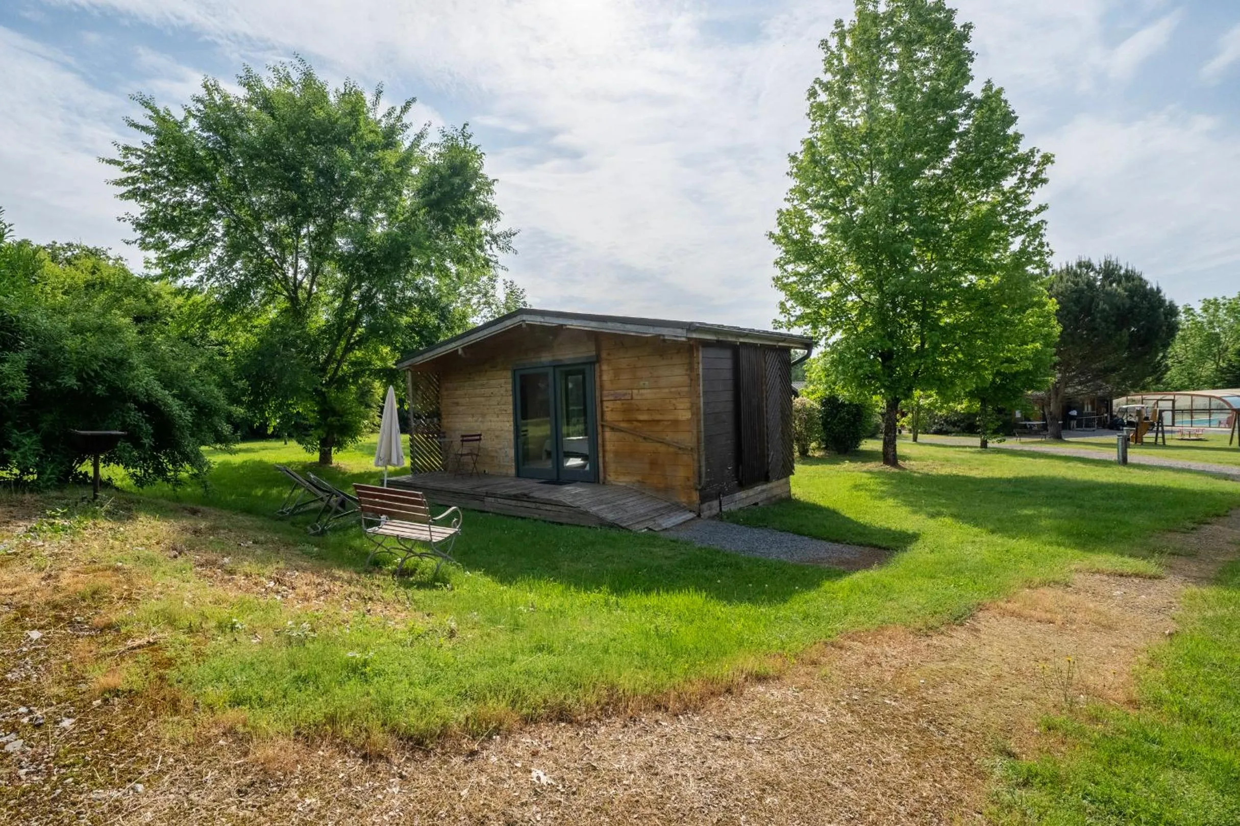 Garden view in Le Village des Monédières