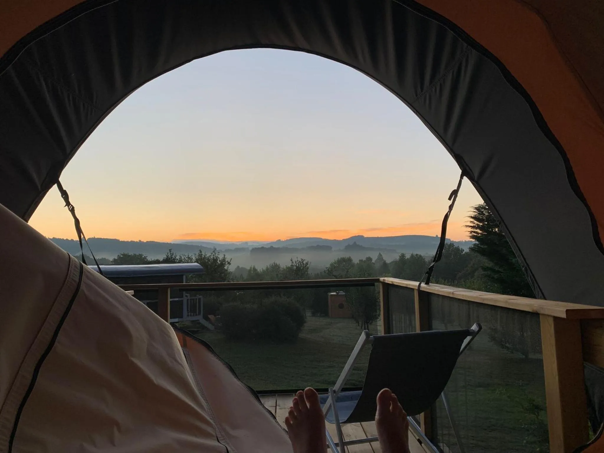 Natural landscape in Le Village des Monédières