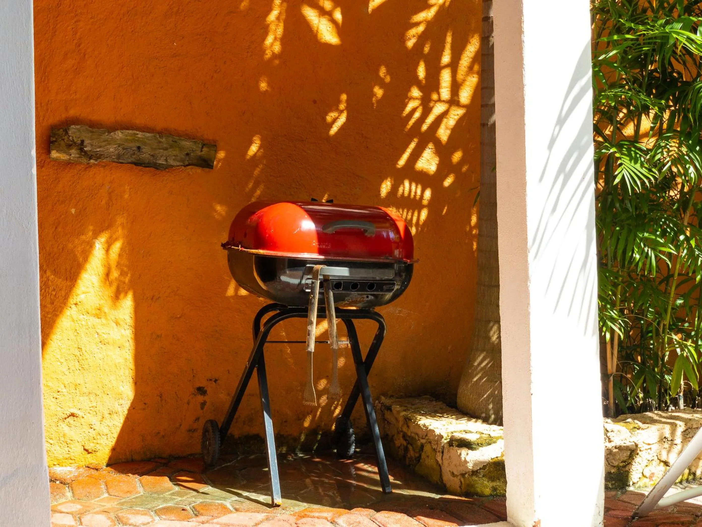 Patio in Casa Mulder - Steps to Beach Private Pool Ocean-View Roof