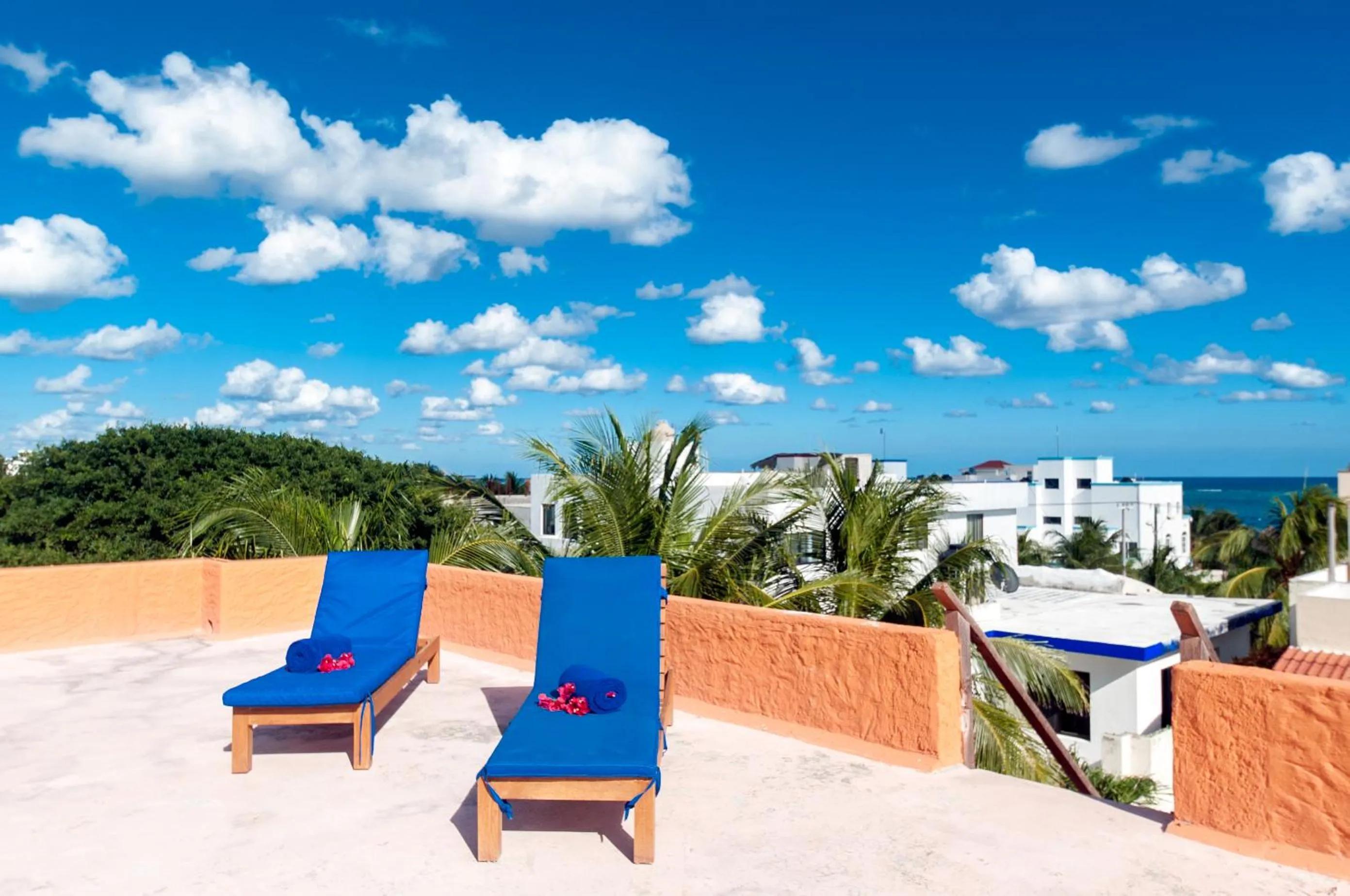 Balcony/Terrace in Casa Mulder - Steps to Beach Private Pool Ocean-View Roof