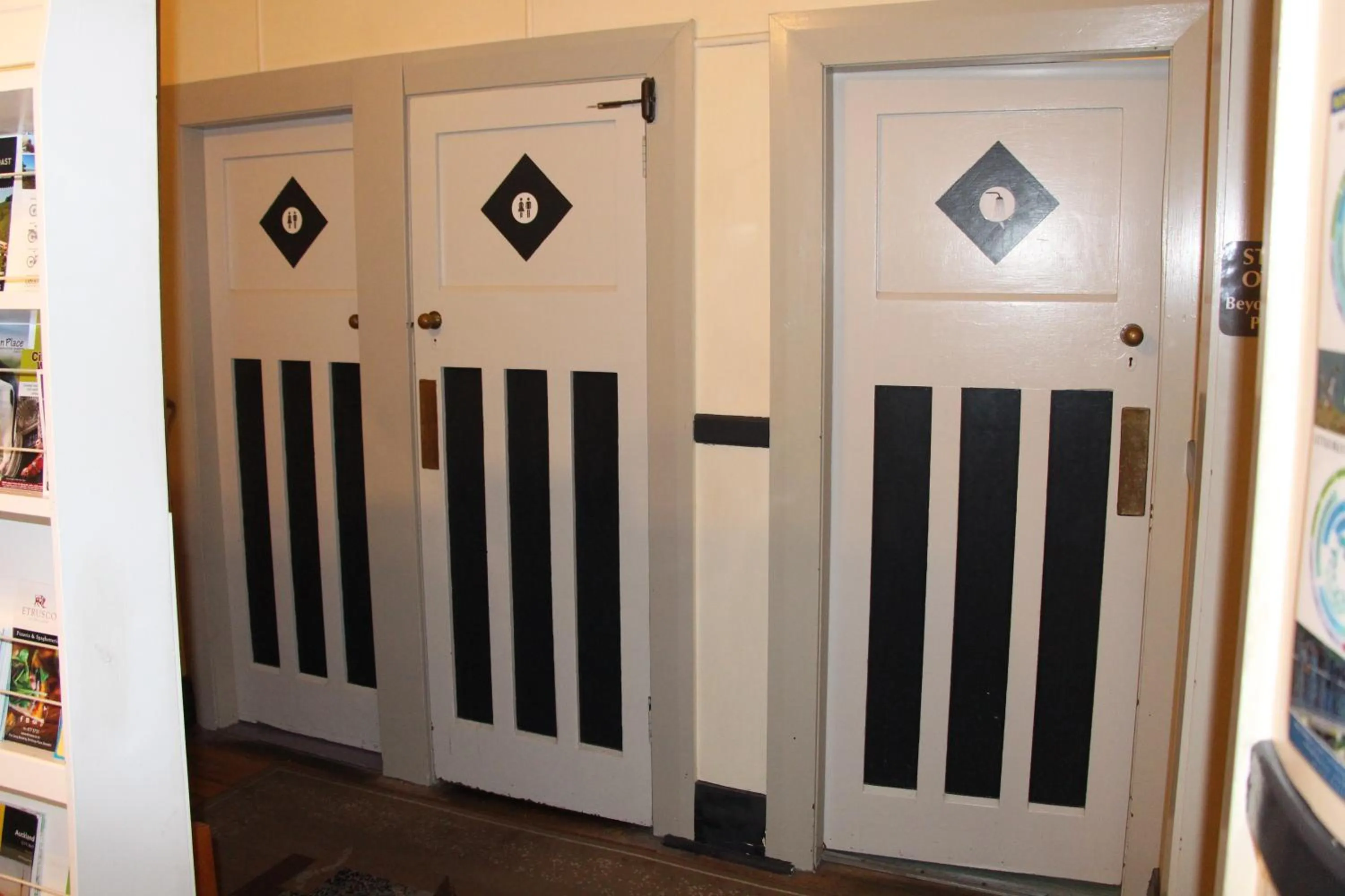 Toilet in Chalet Backpackers