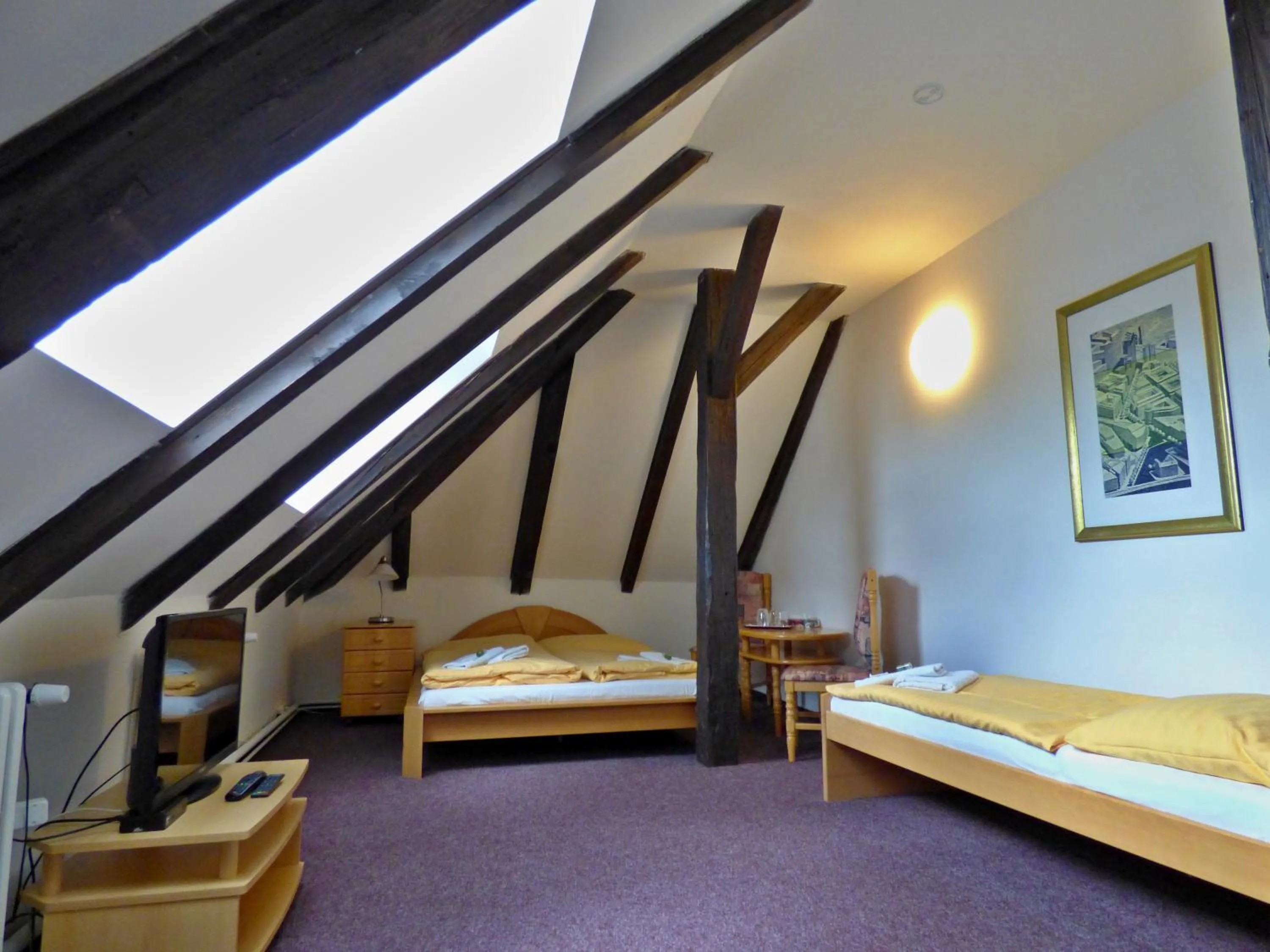 Bed in Hotel Svornost