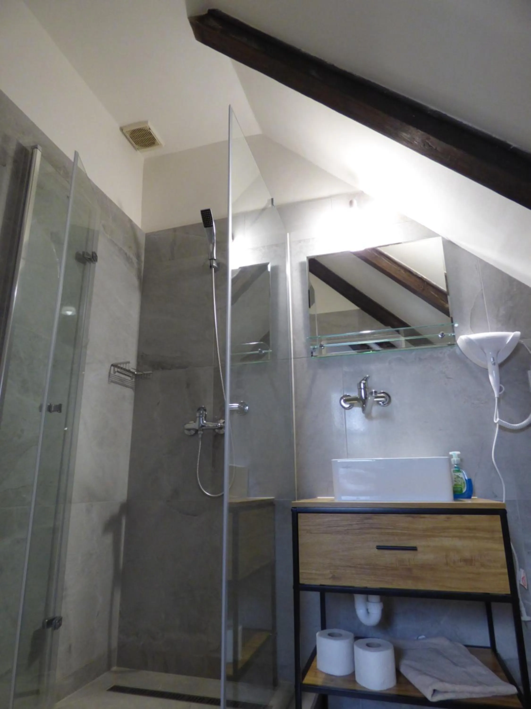 Bathroom in Hotel Svornost