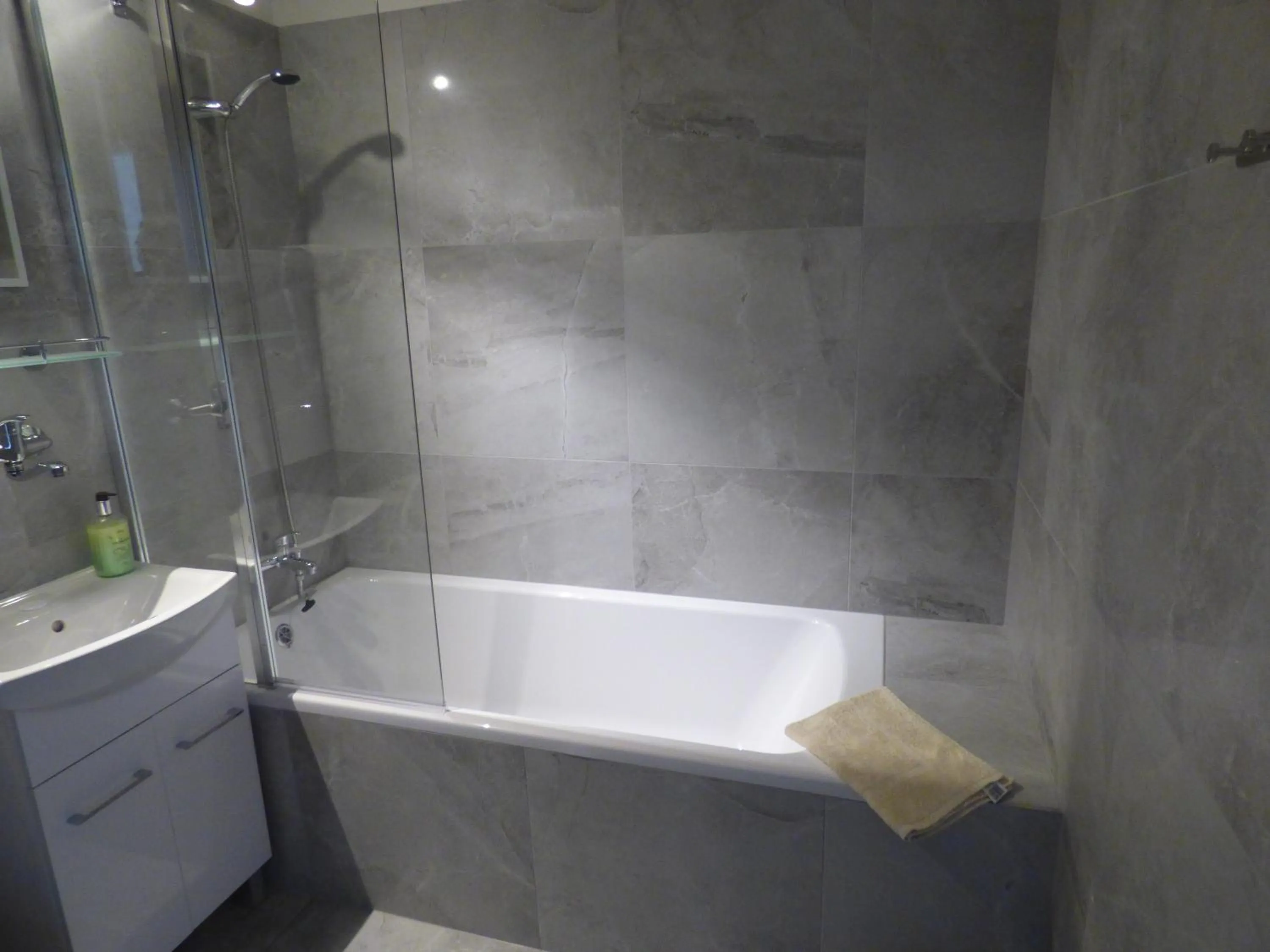 Bathroom in Hotel Svornost