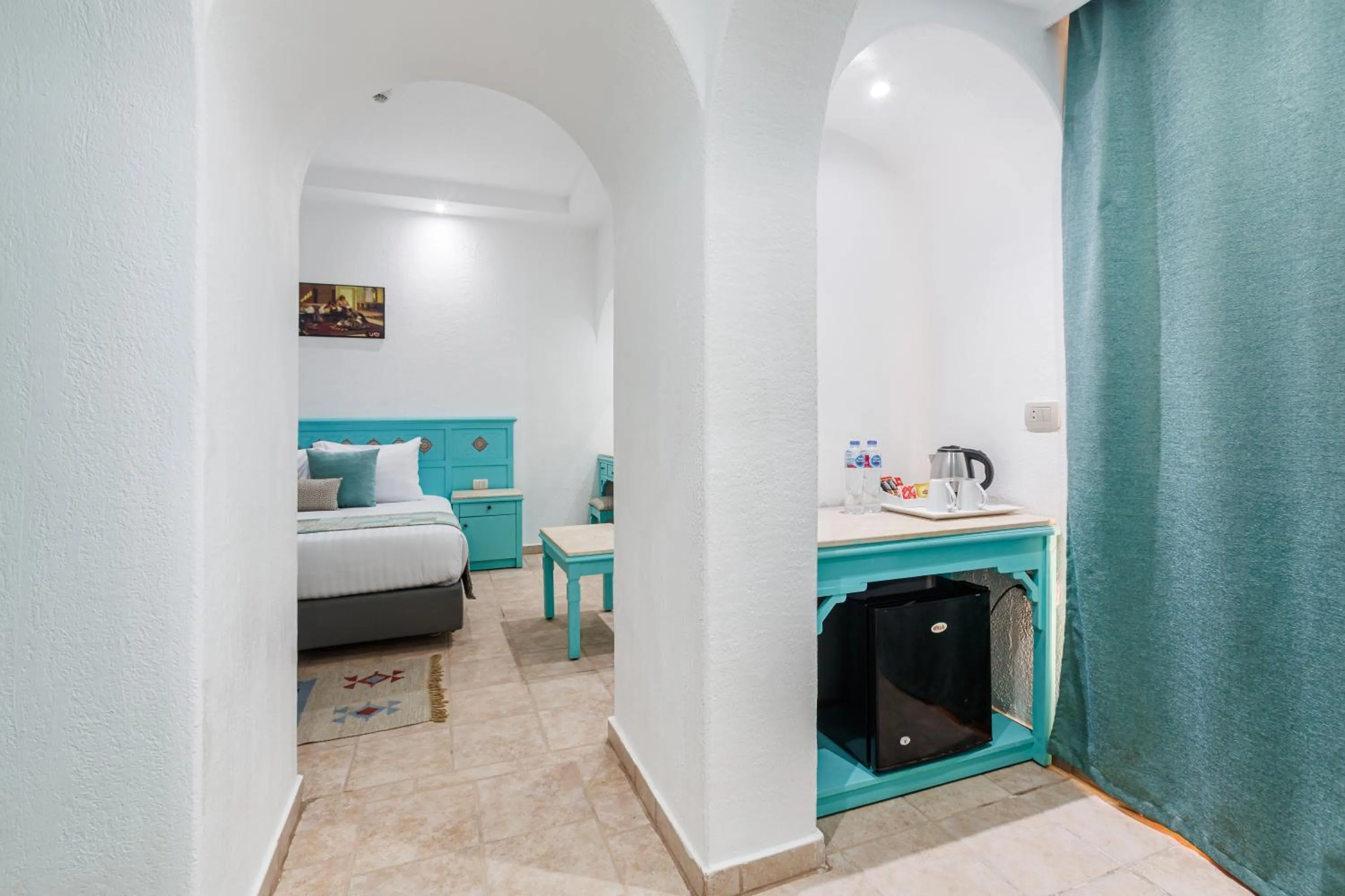 Bedroom, Bed in Sunrise Royal Makadi Resort