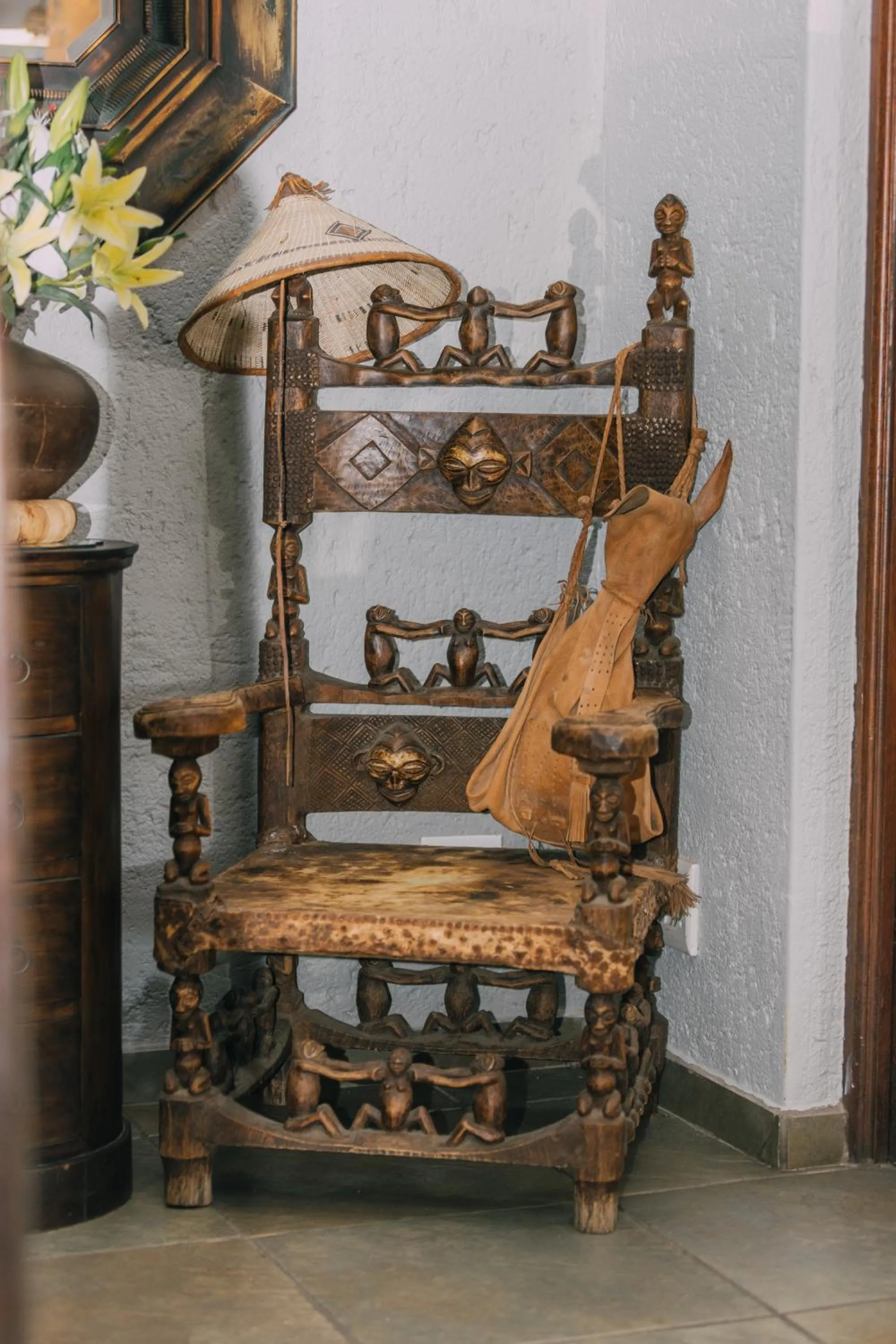 Decorative detail in Beetleloop Guest House