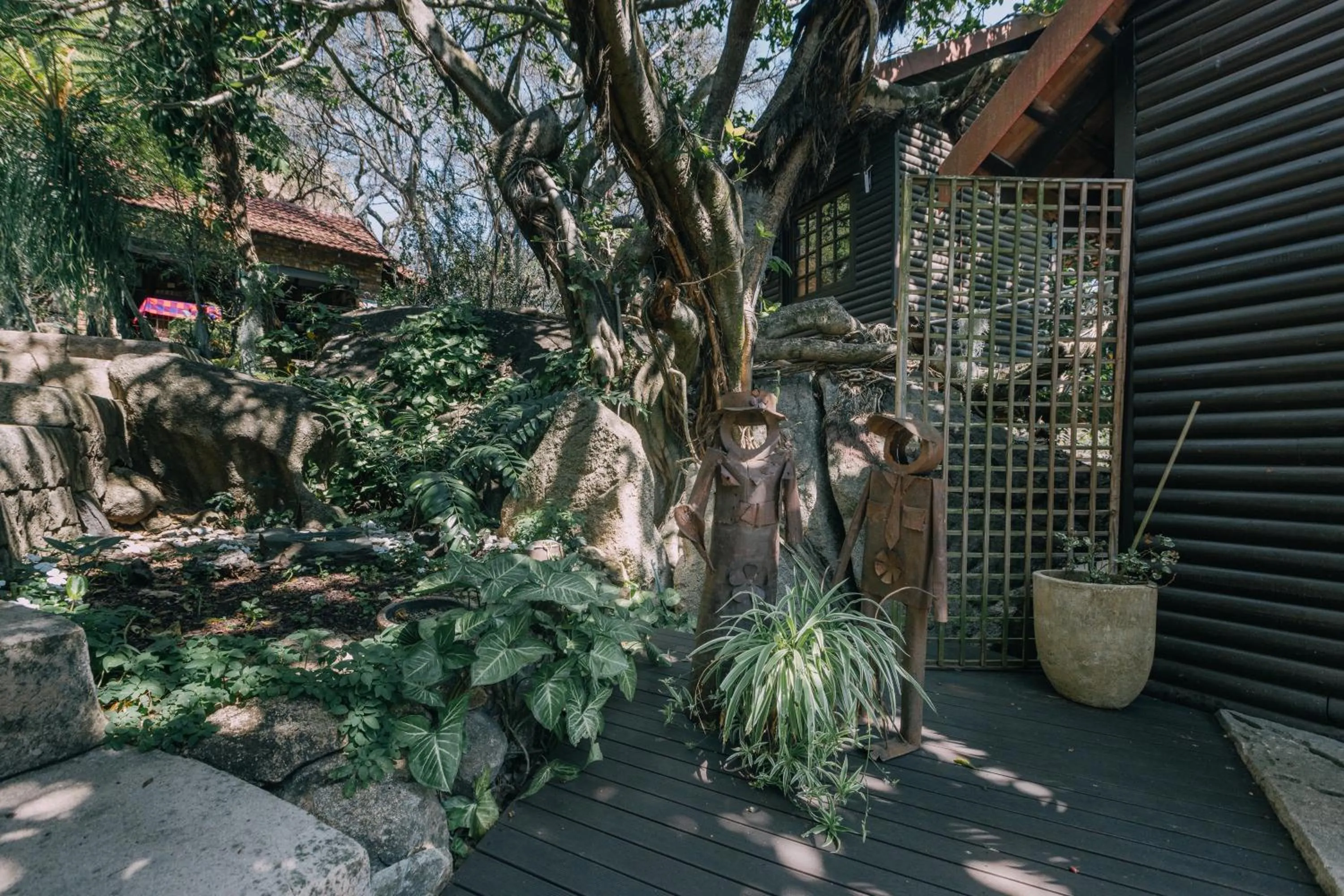 Garden view in Beetleloop Guest House