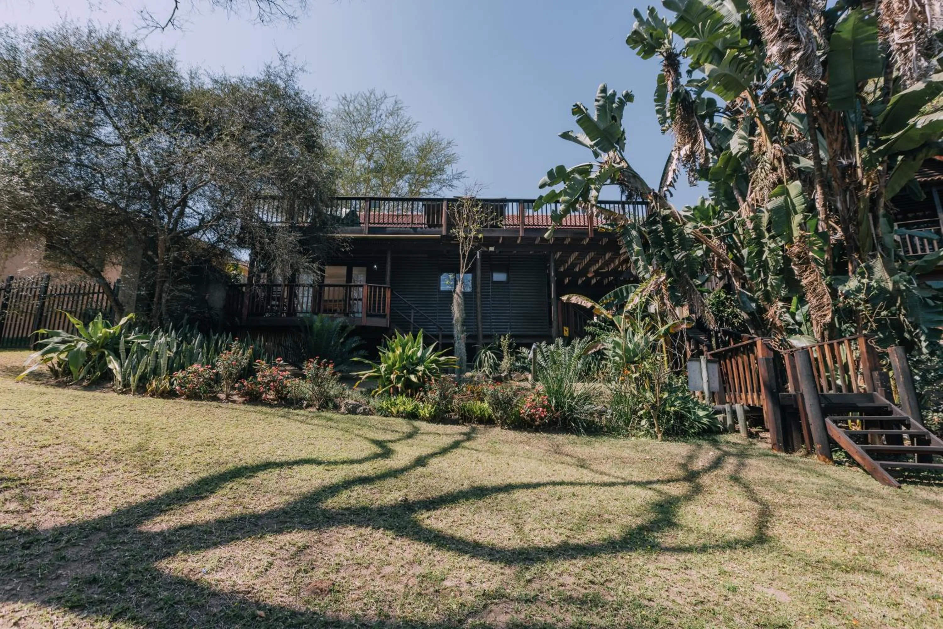 Garden view in Beetleloop Guest House