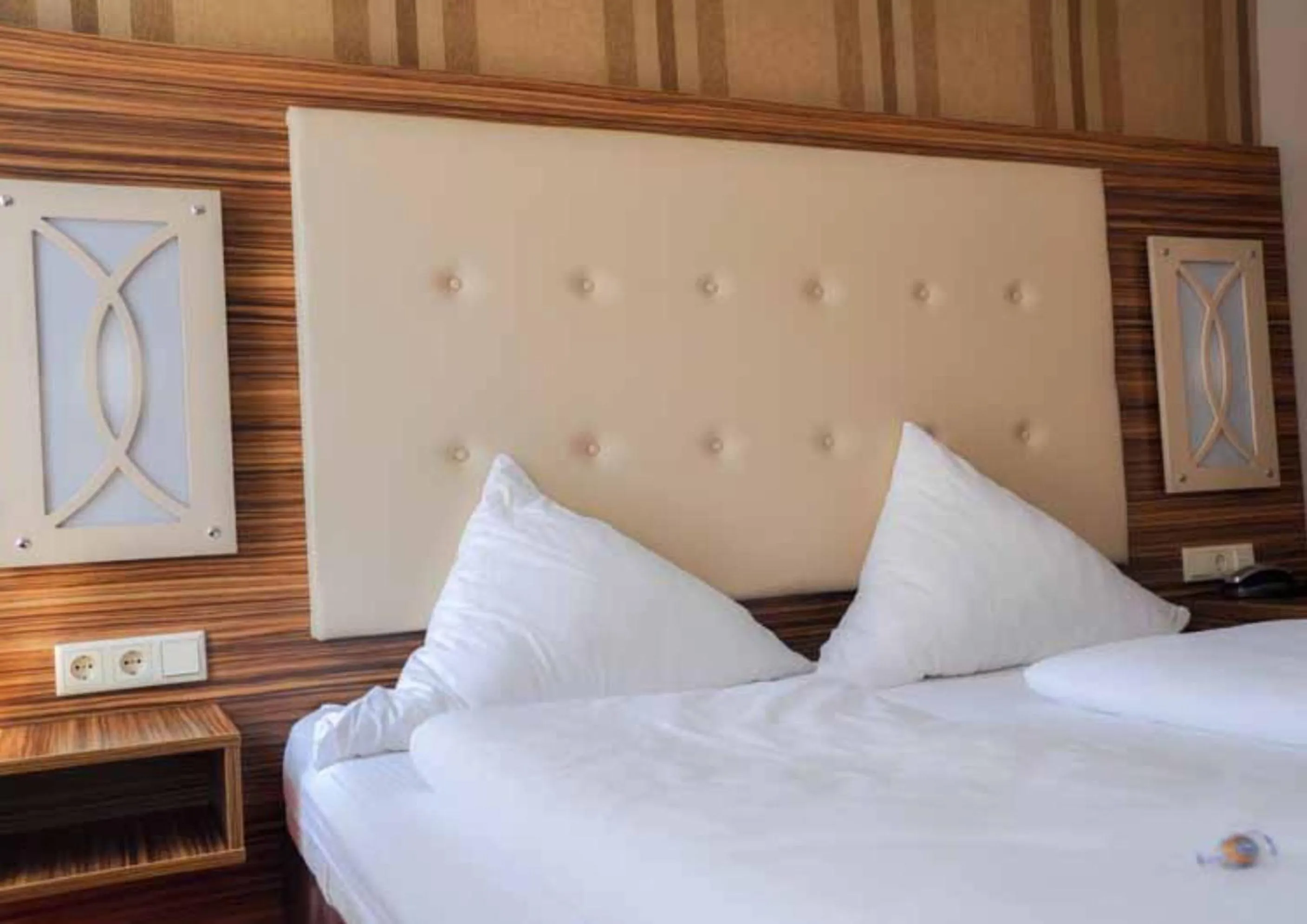 Bed in Boutique Hotel Villa-Soy