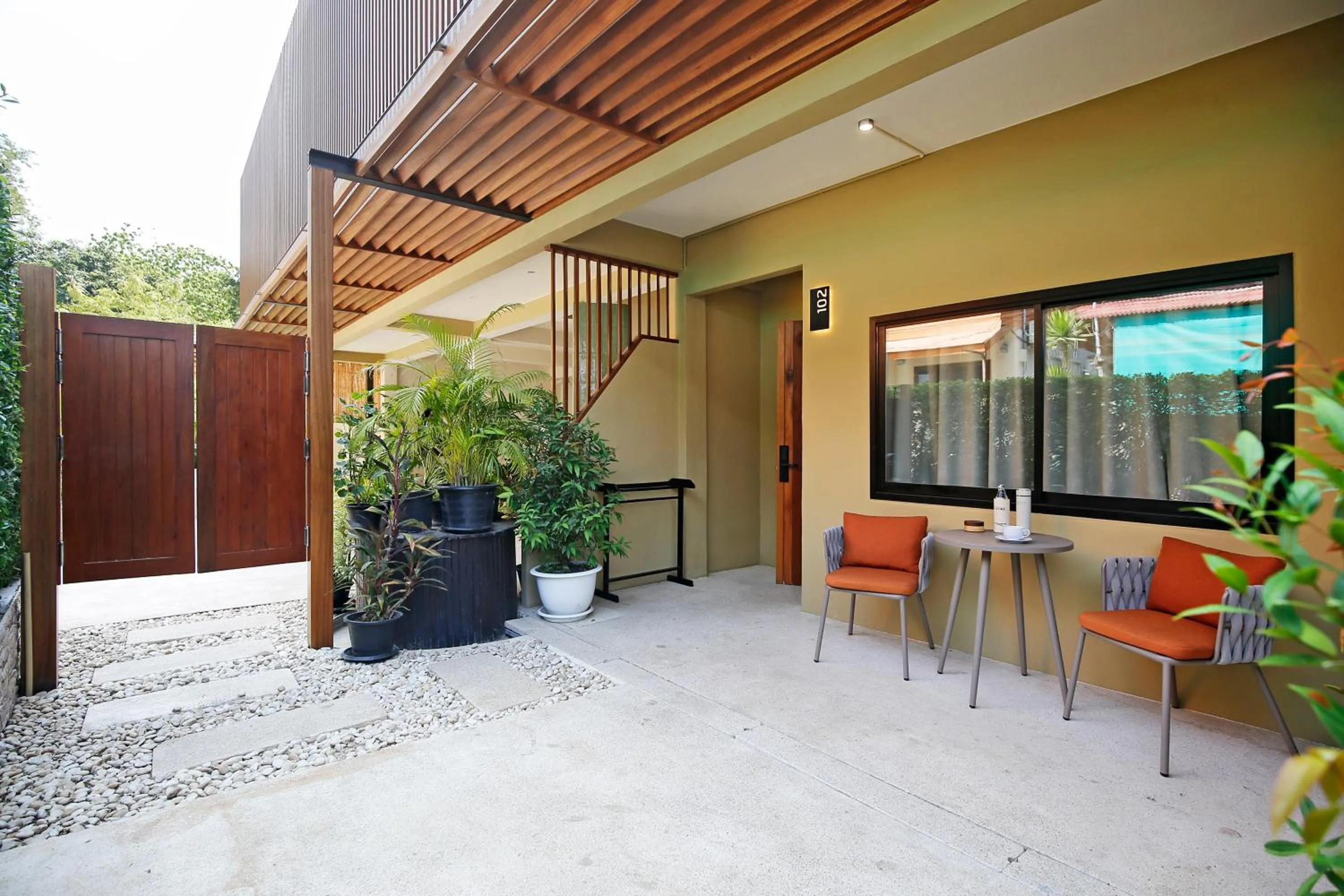 Patio in Lücke Boutique Hotel - Adults only