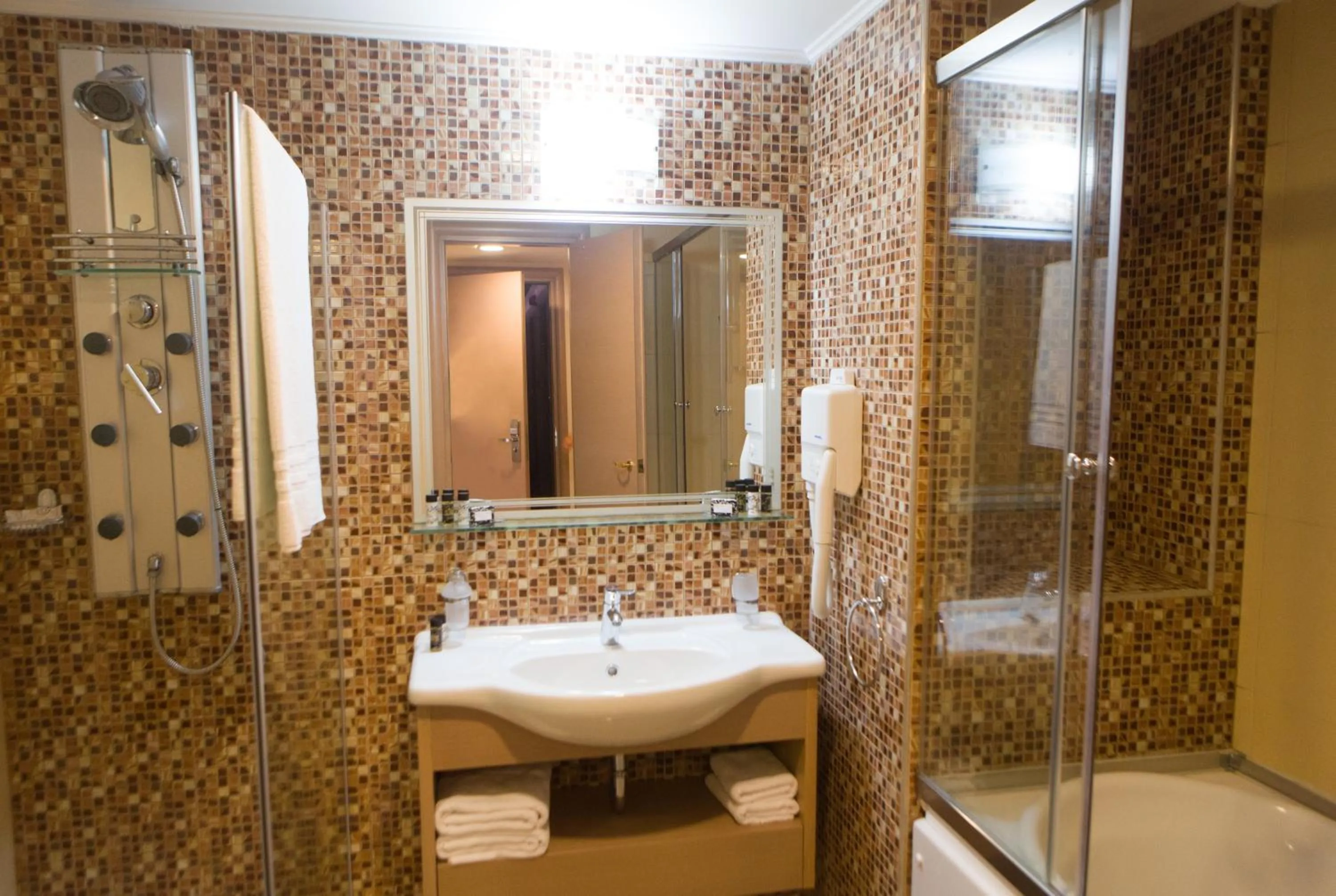 Bathroom in Panormo Beach Hotel